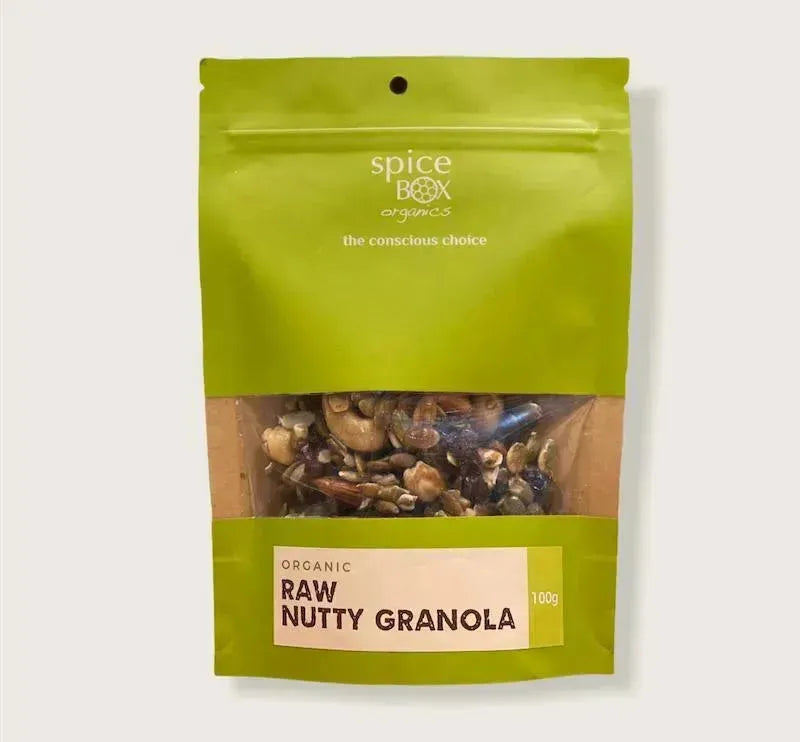 SpiceBox Organics Raw Nutty Granola 100g