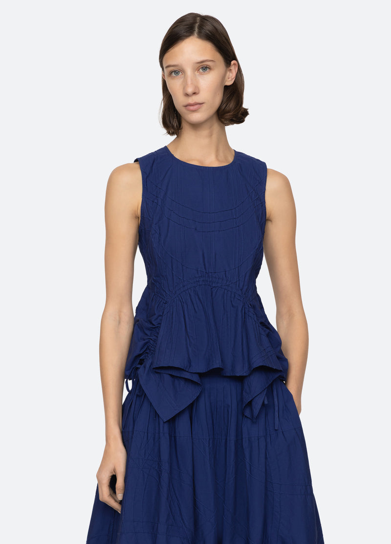 Camden Cotton Poplin Ta Pf25-002 Blueberry