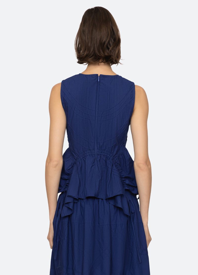 Camden Cotton Poplin Ta Pf25-002 Blueberry