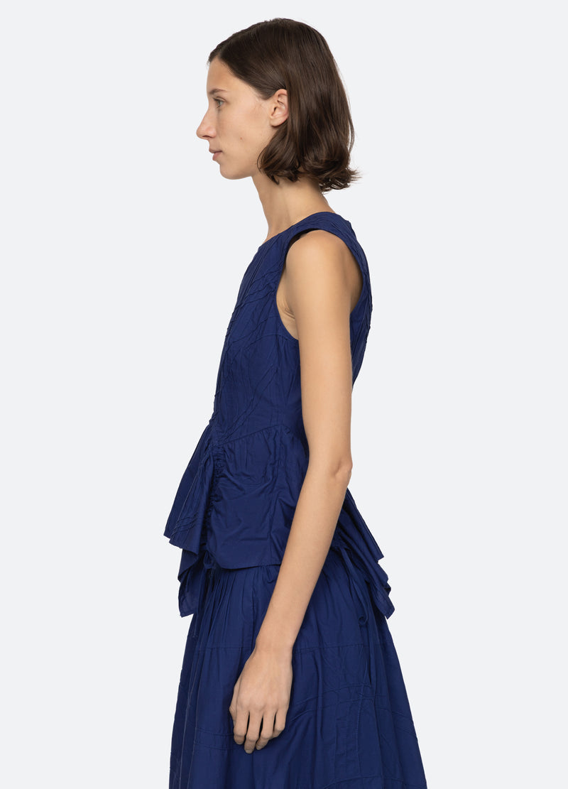 Camden Cotton Poplin Ta Pf25-002 Blueberry