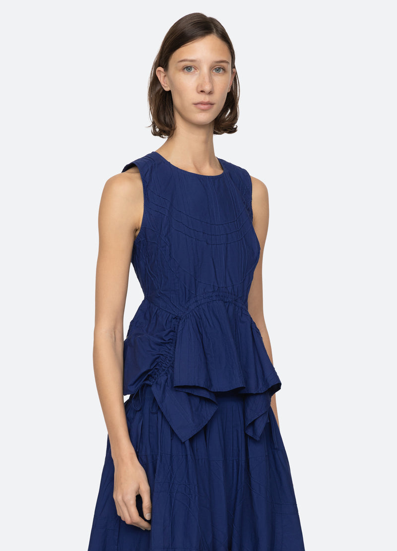 Camden Cotton Poplin Ta Pf25-002 Blueberry