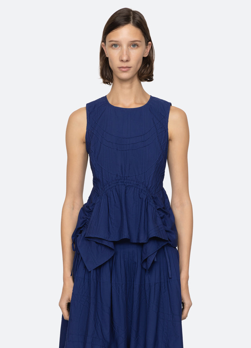 Camden Cotton Poplin Ta Pf25-002 Blueberry