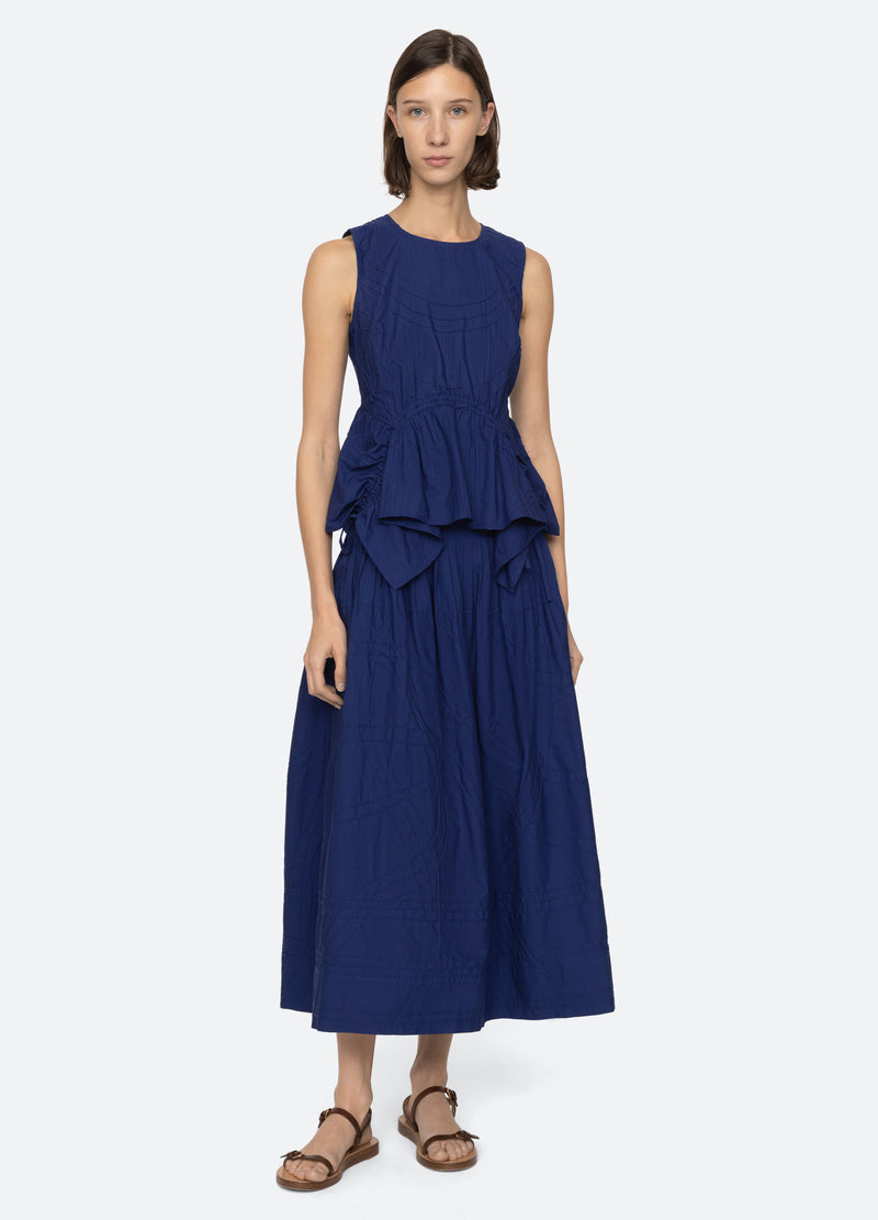 Camden Cotton Poplin Ta Pf25-002 Blueberry