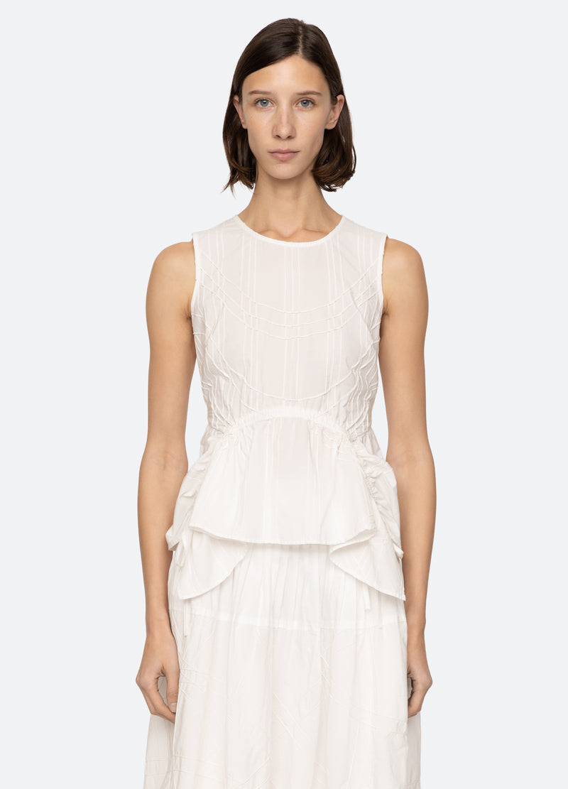 Camden Cotton Poplin Ta Pf25-002 White