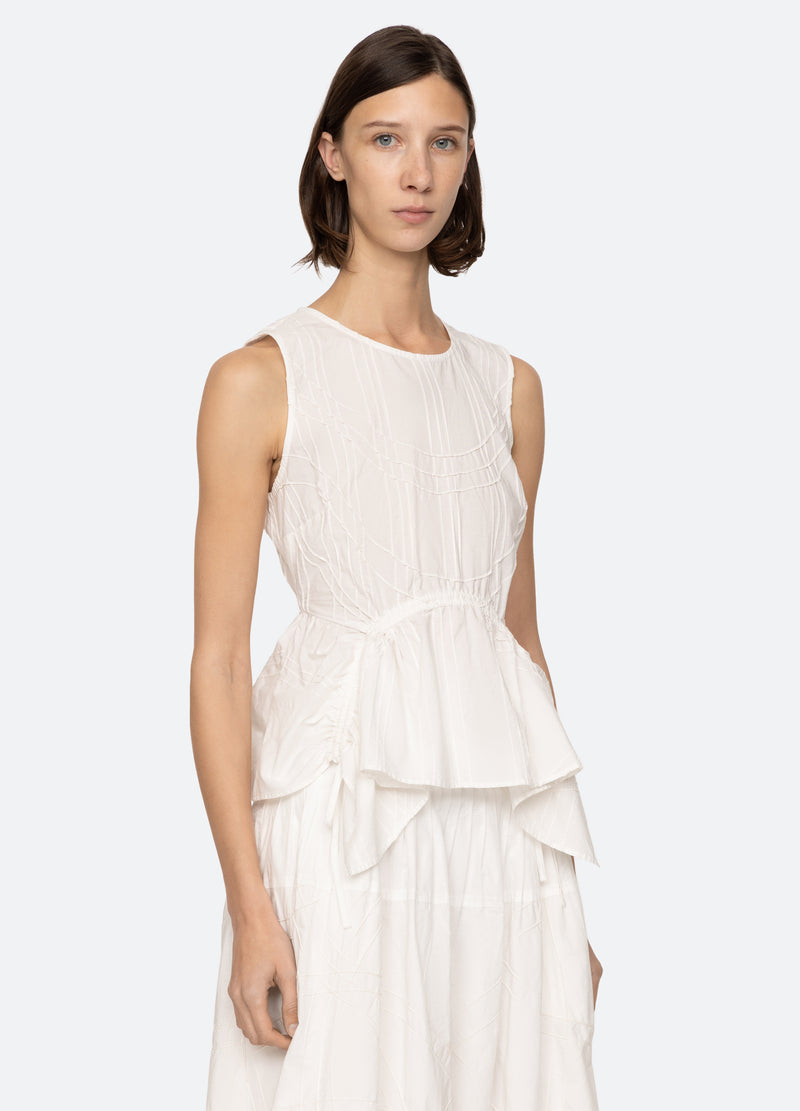 Camden Cotton Poplin Ta Pf25-002 White