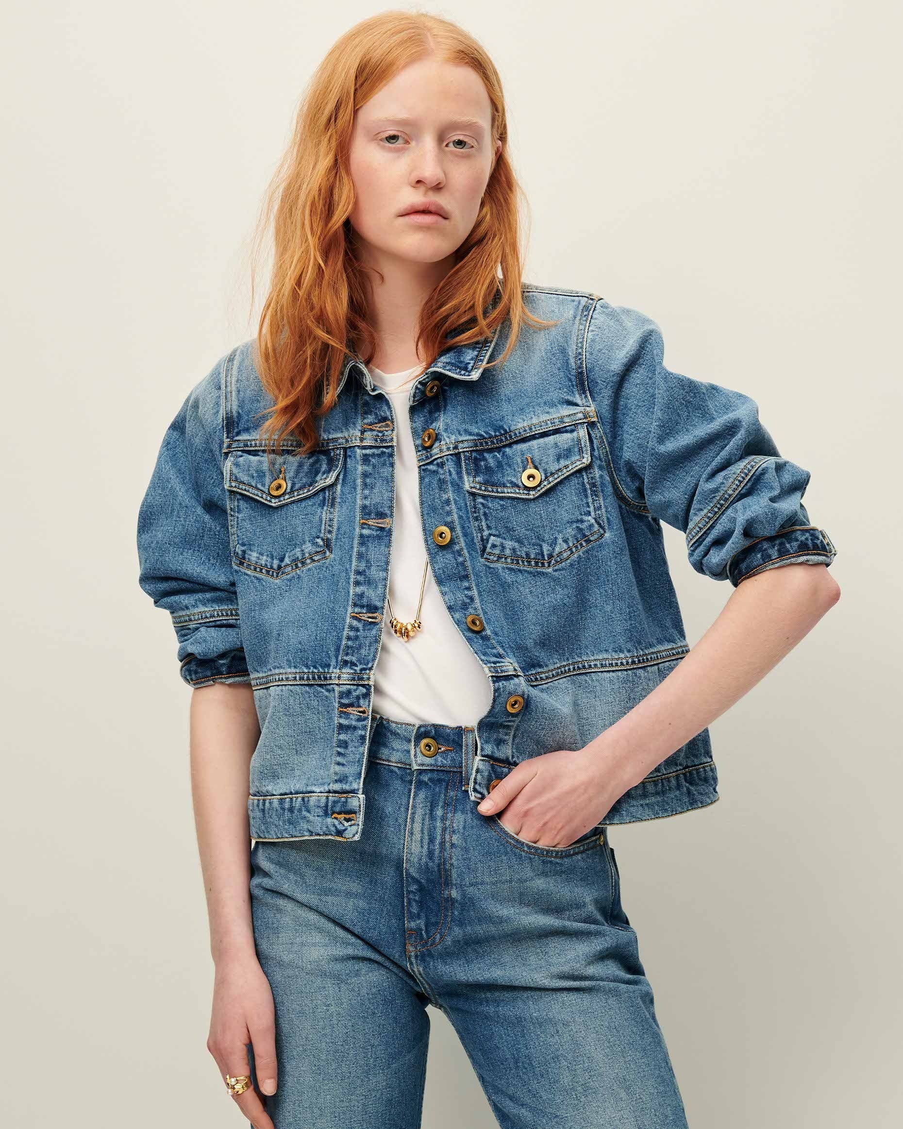 Denim Jacket Thelma Astral-Blue