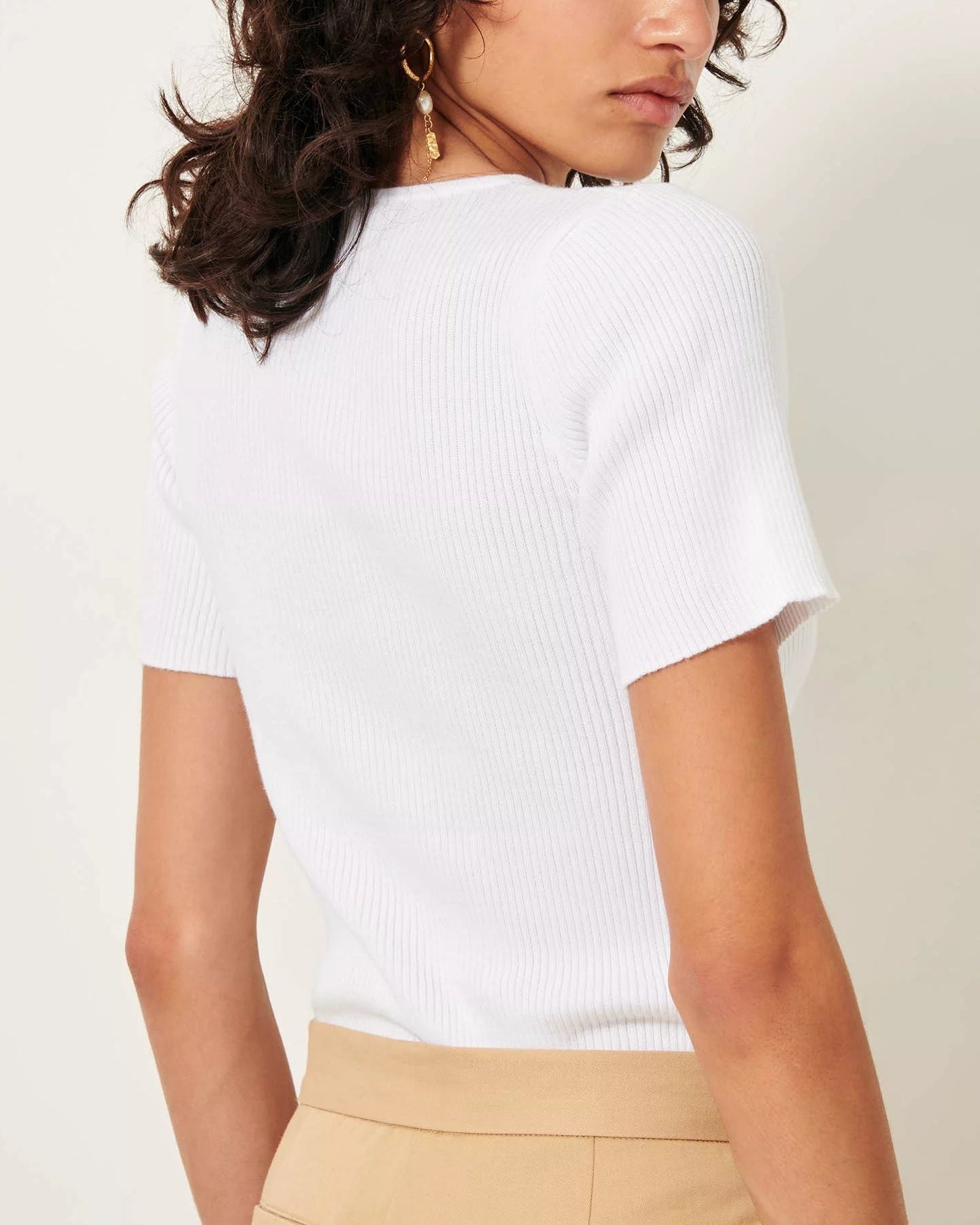 Tshirt Claro Jumper Optical-White