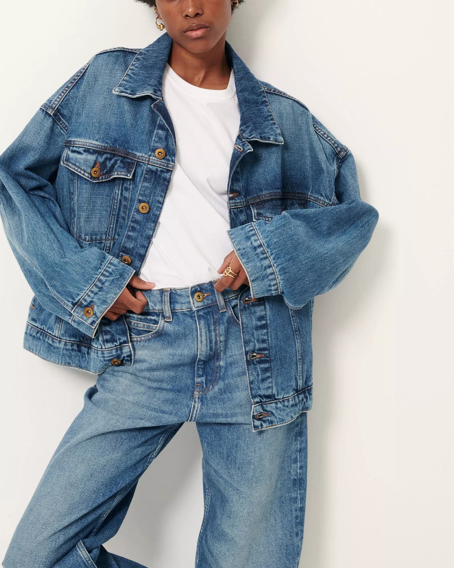 Denim Jacket Costello Vintage-Blue