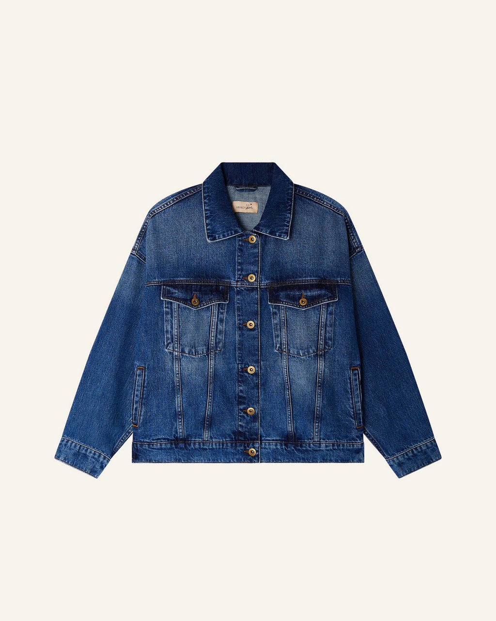 Denim Jacket Costello Vintage-Blue