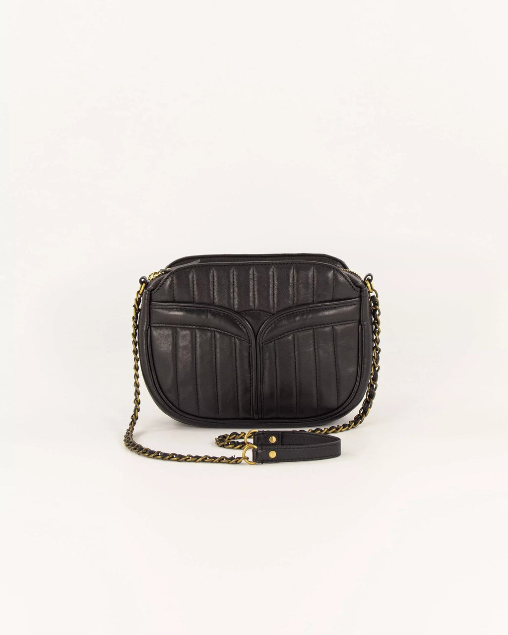 Crossbody Bag Divine Le Divine Leather Black