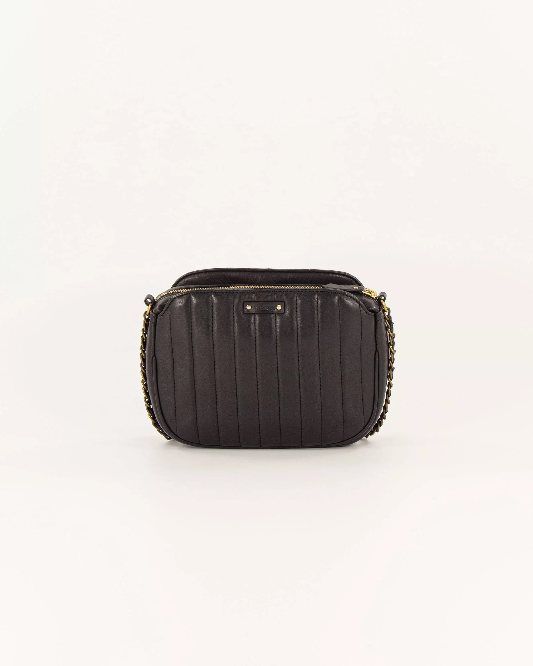 Crossbody Bag Divine Le Divine Leather Black