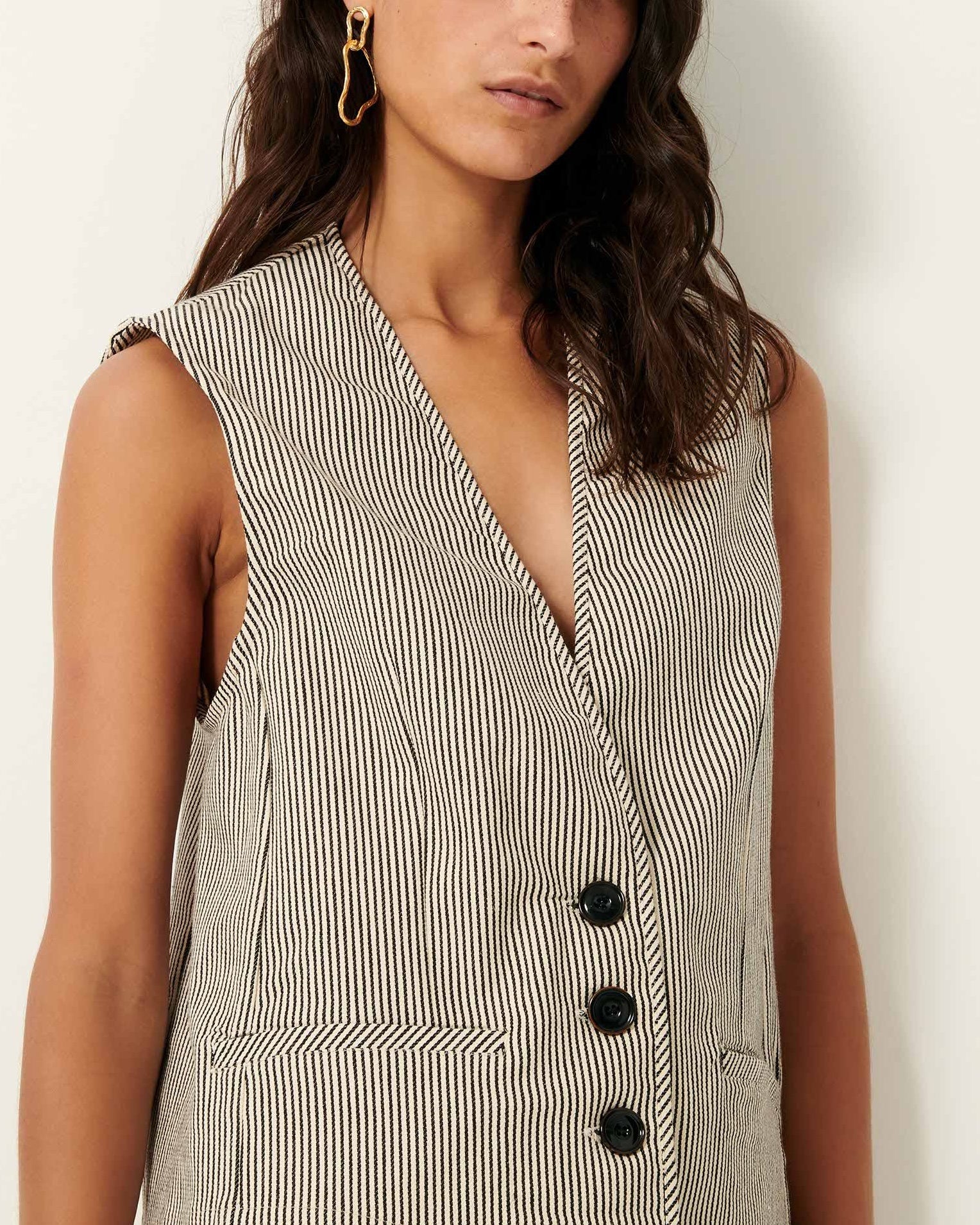 Gilet Roberto Coutil-Whiblack