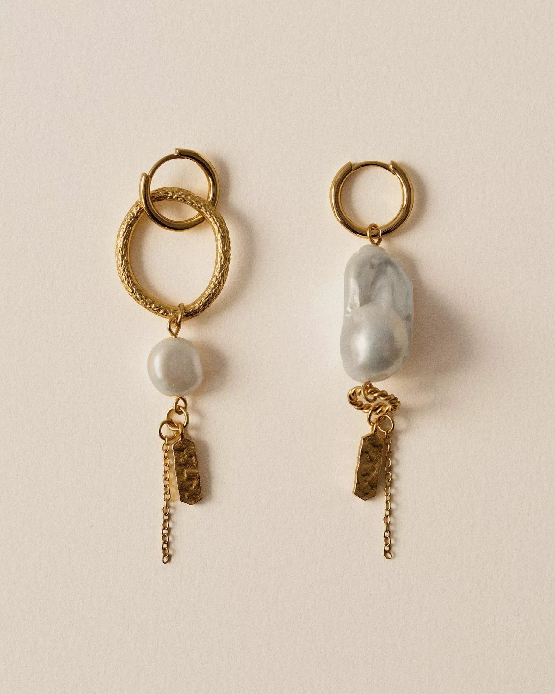 Earring Toti Pearl Dore