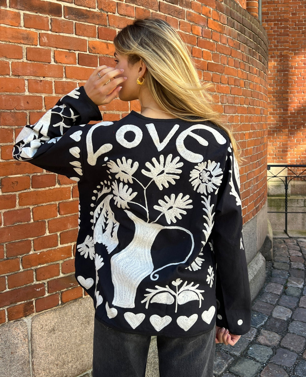 Jacket Se1172 Maggie Suzani Salt-Pepper