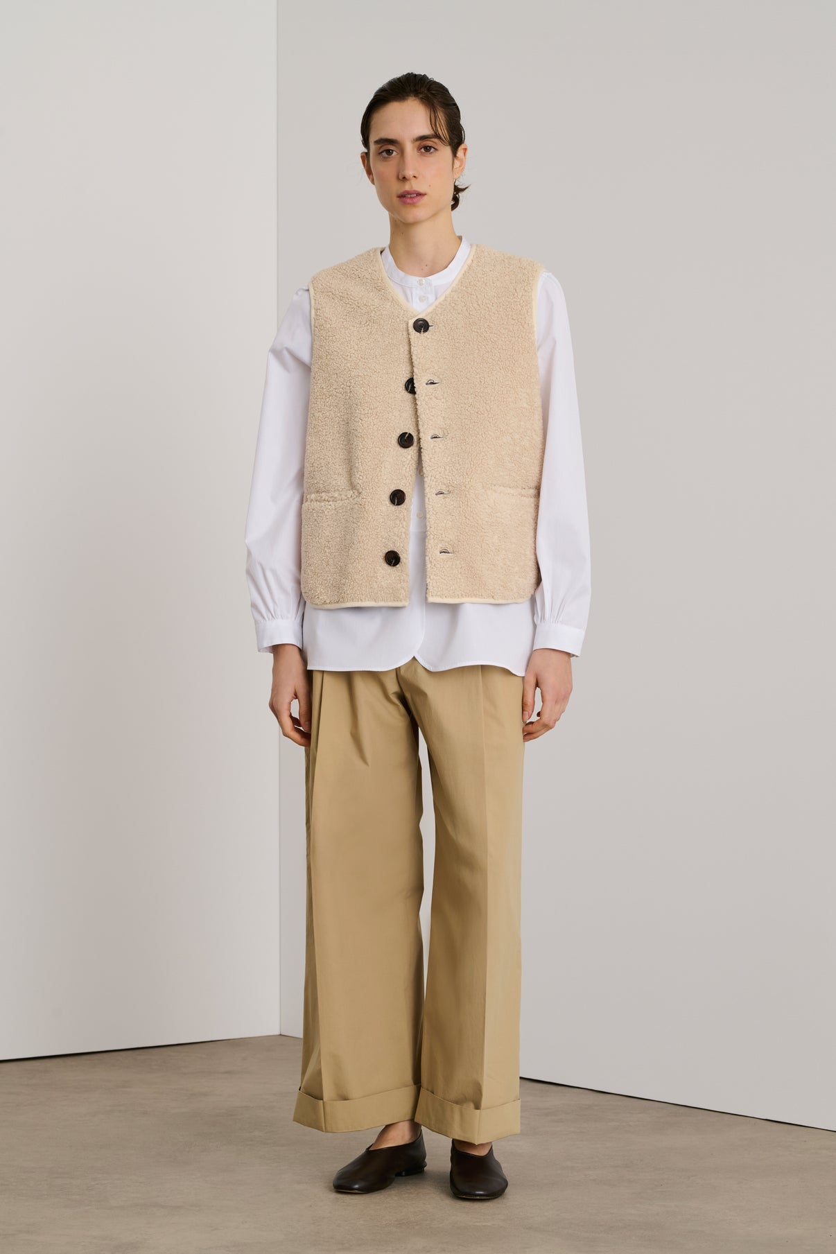 Gilet Bls0701 Fusil Ecru