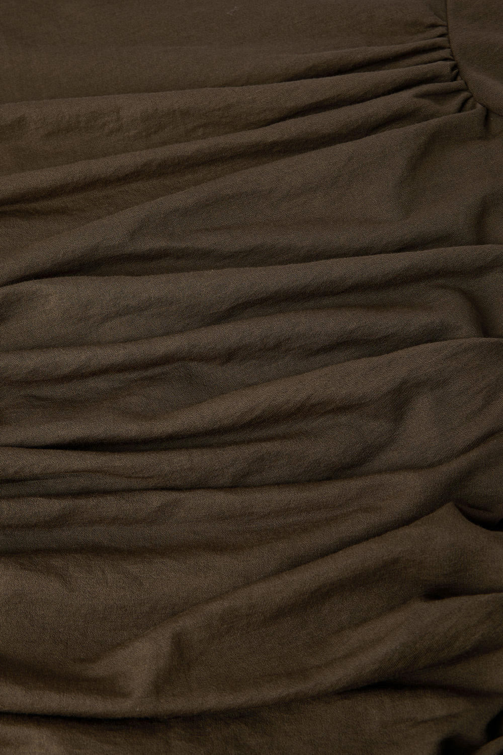 Sweatshirt Tsh0135 Gaia Marron-Kaki