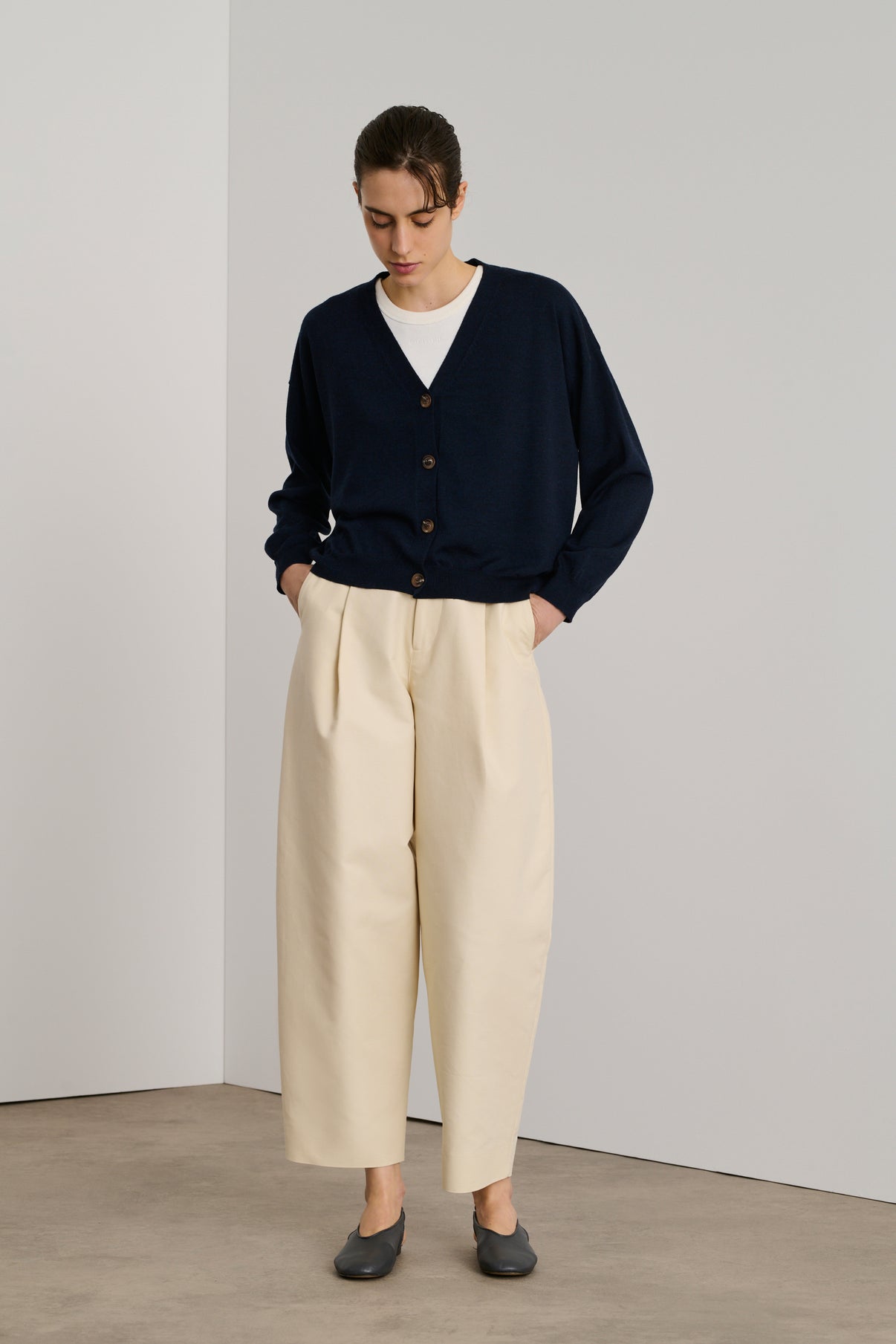 Cardigan Car1002 Idem Navy