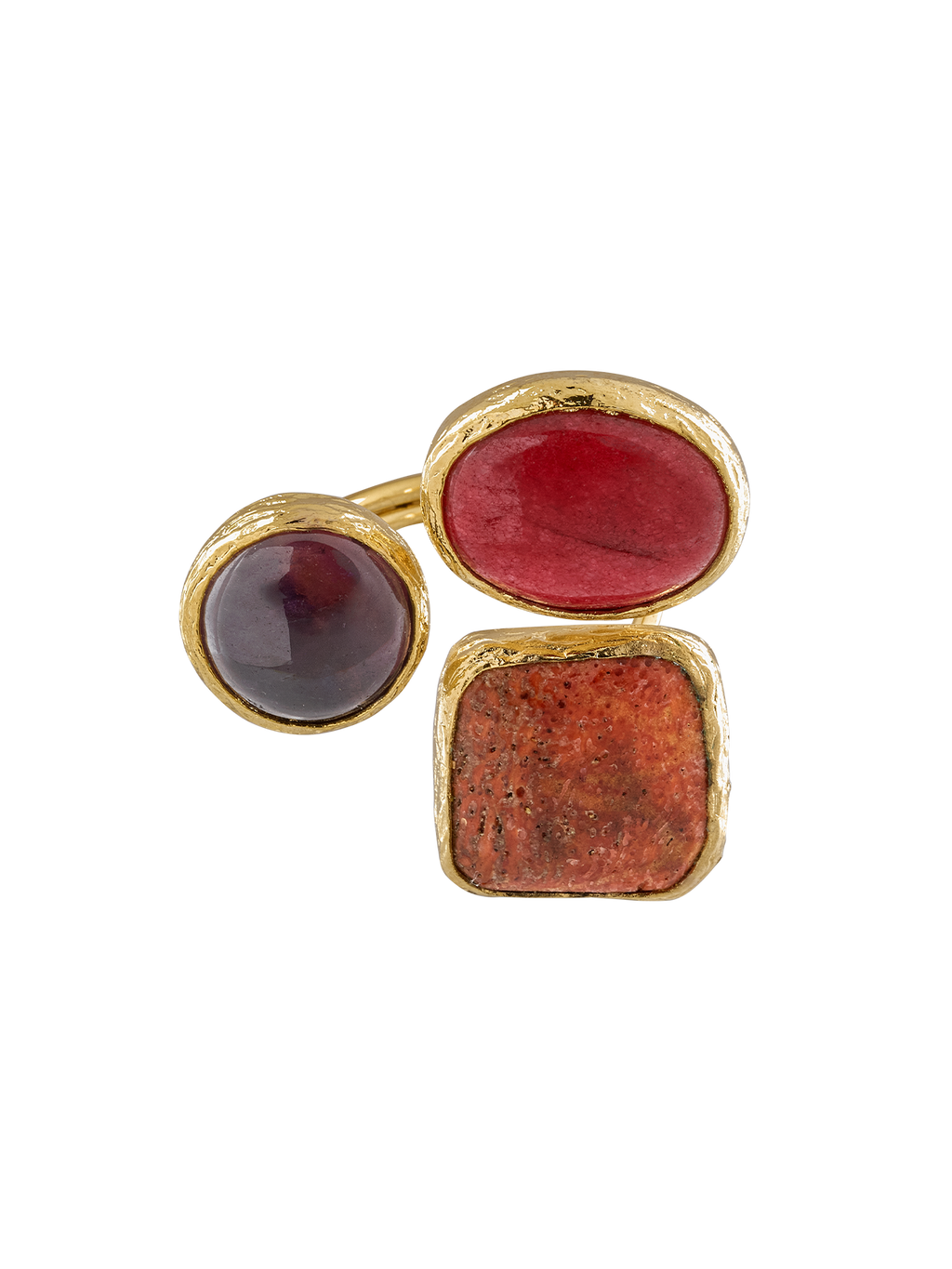 Ring Avant-garde Red