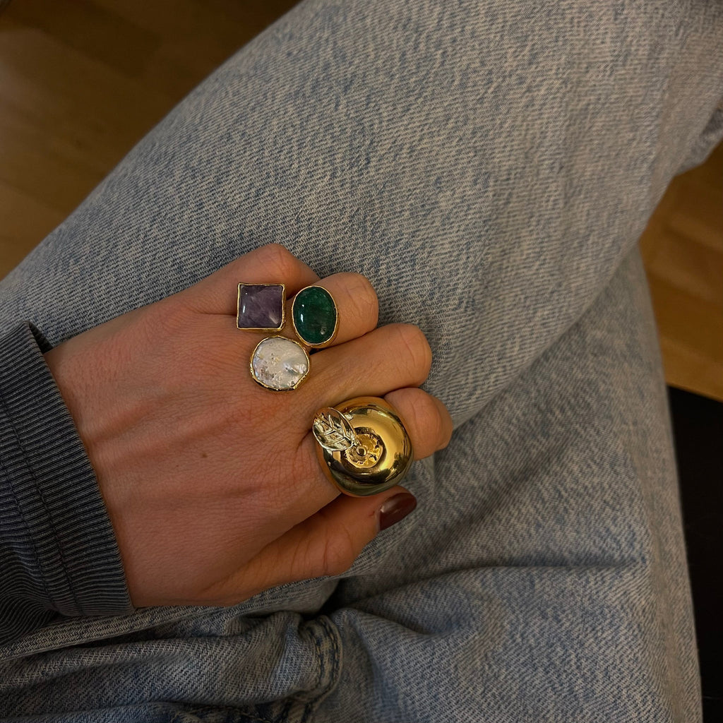 Ring Moria Verte Gold