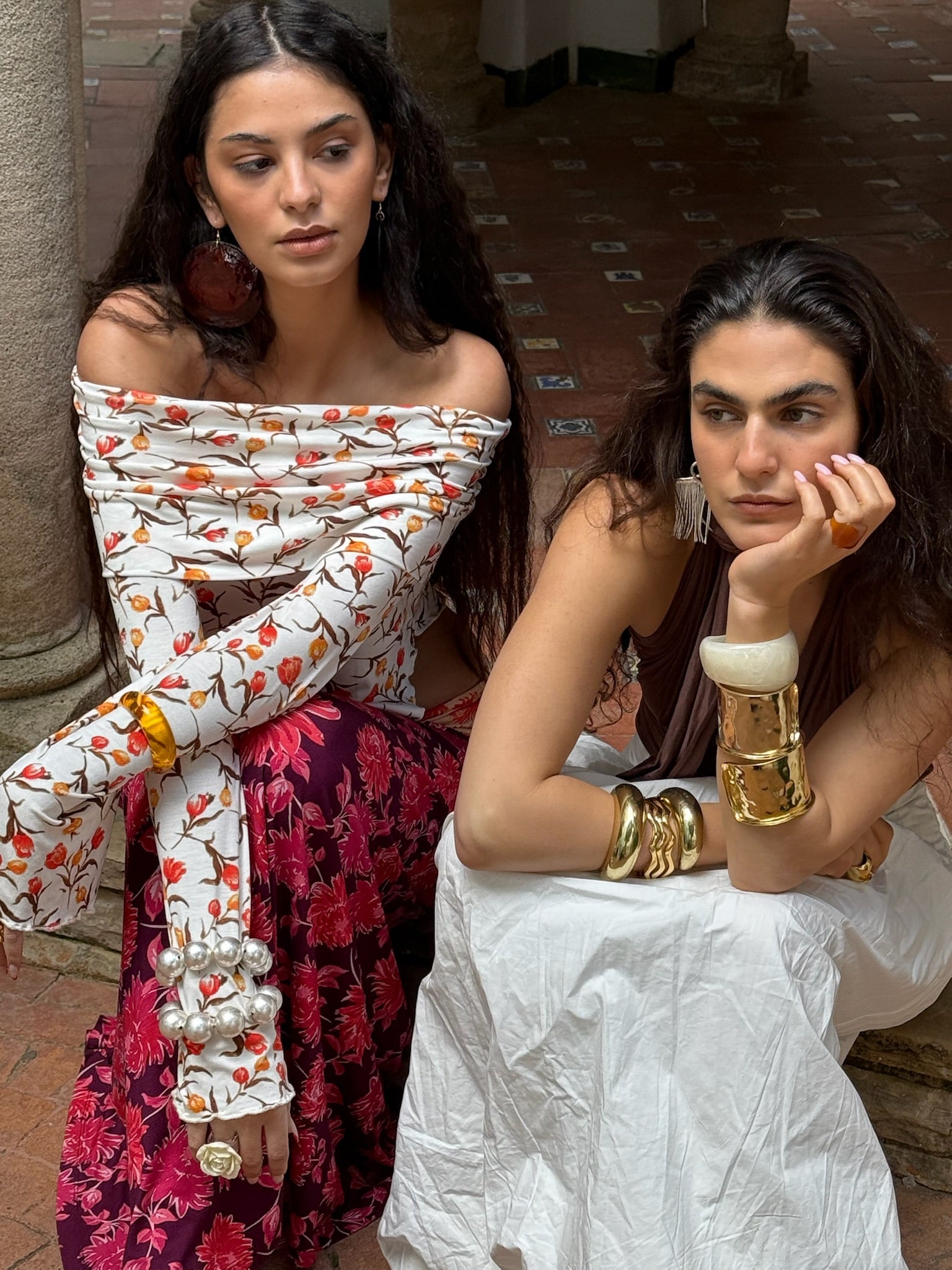 Bangle Bracel Reflejos Gold