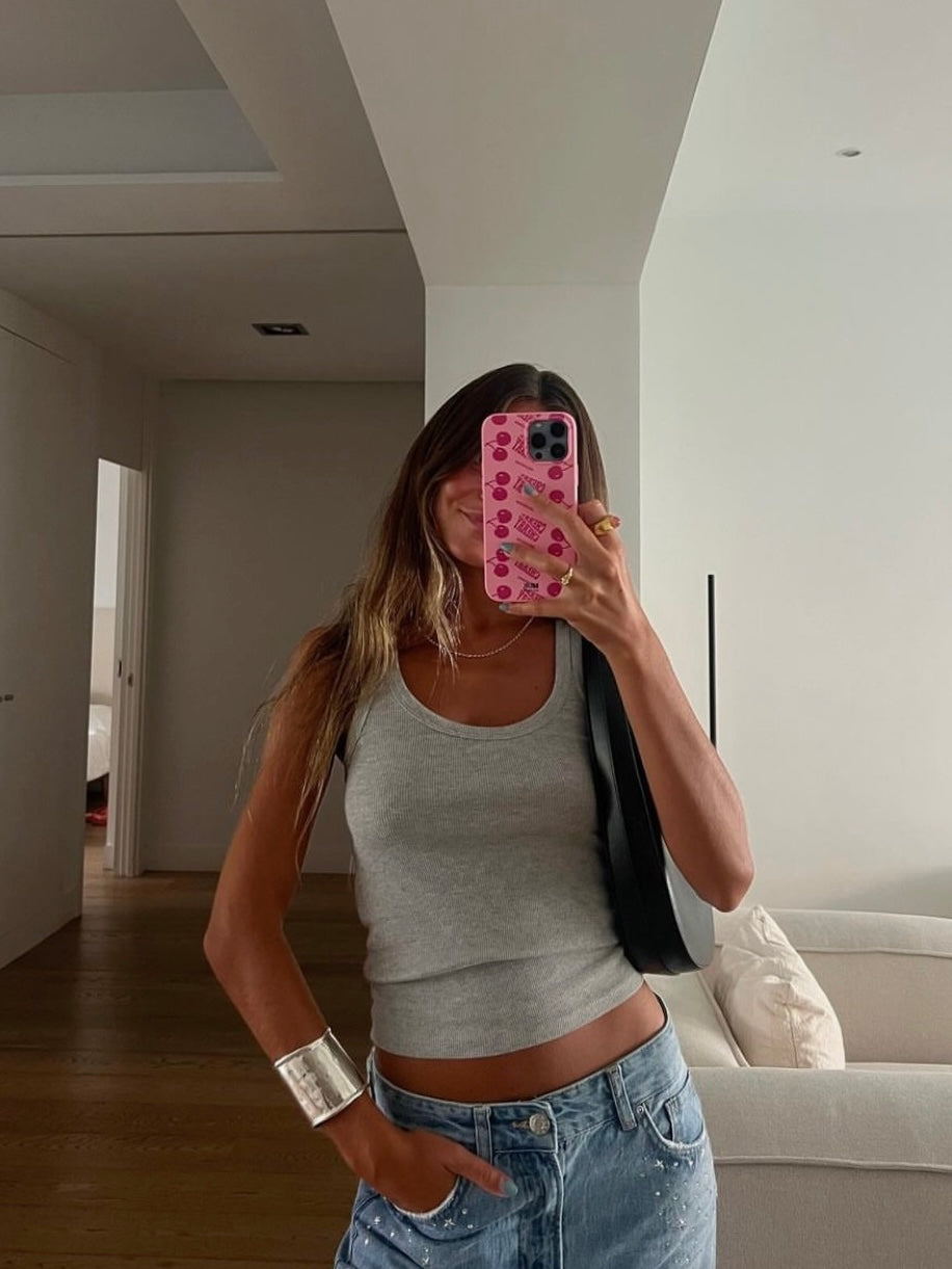 Bangle Bracel Reflejos Silver