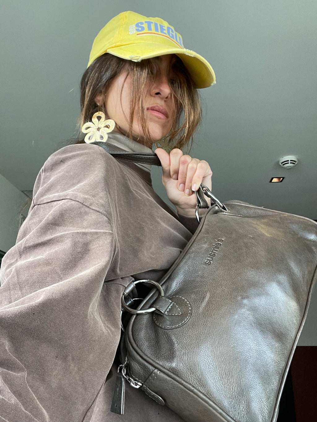 Shoulder Bag Vito Brown