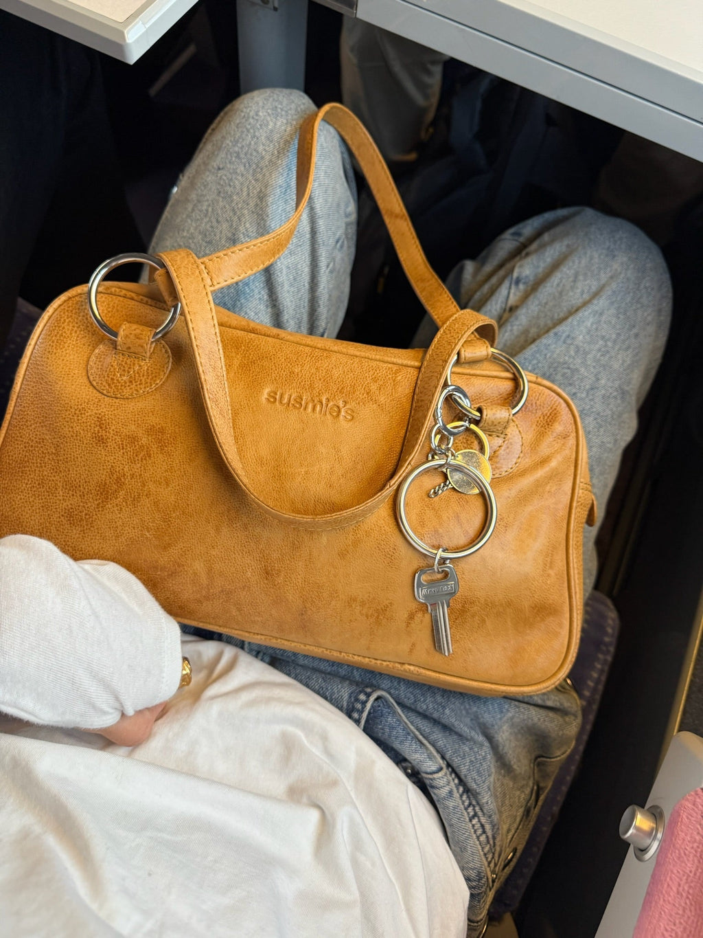 Shoulder Bag Vito Mustard