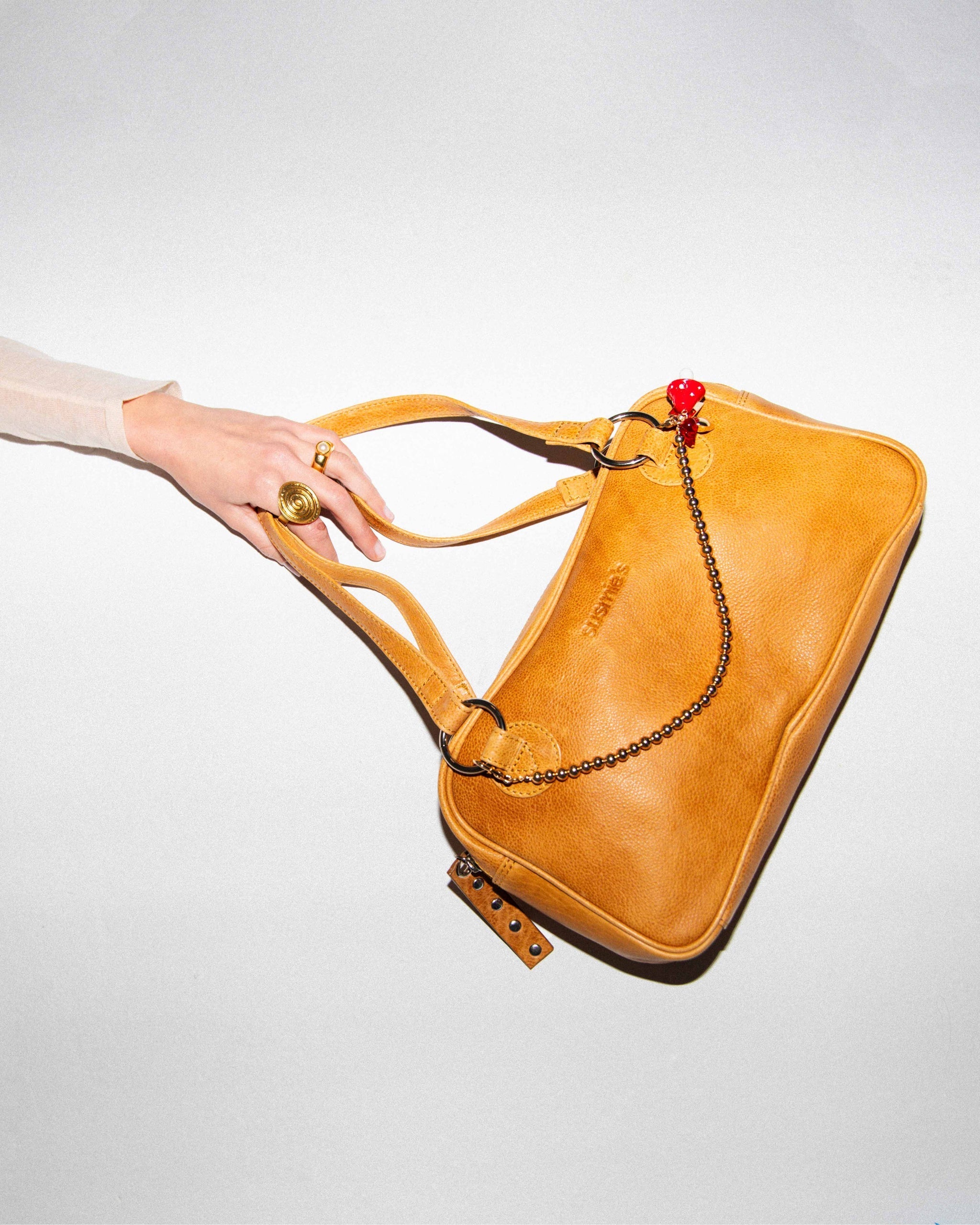 Shoulder Bag Vito Mustard