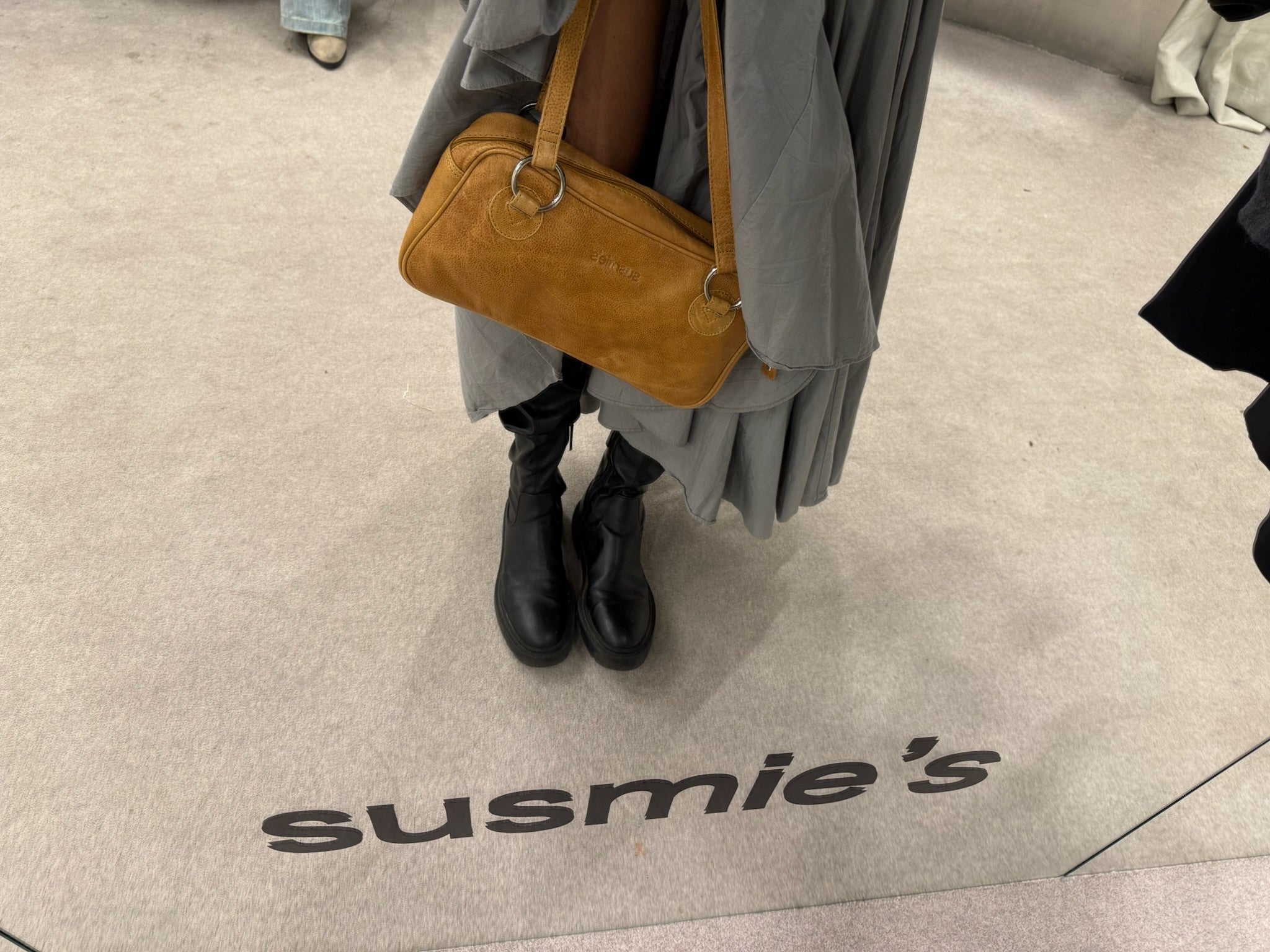 Shoulder Bag Vito Mustard