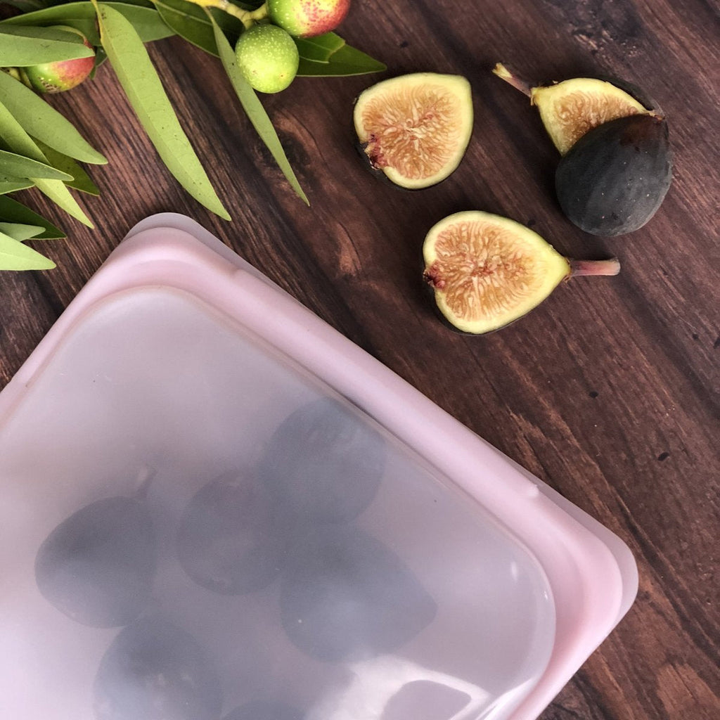 Reusable Silicone Sandwich Bag (Rose Quartz)