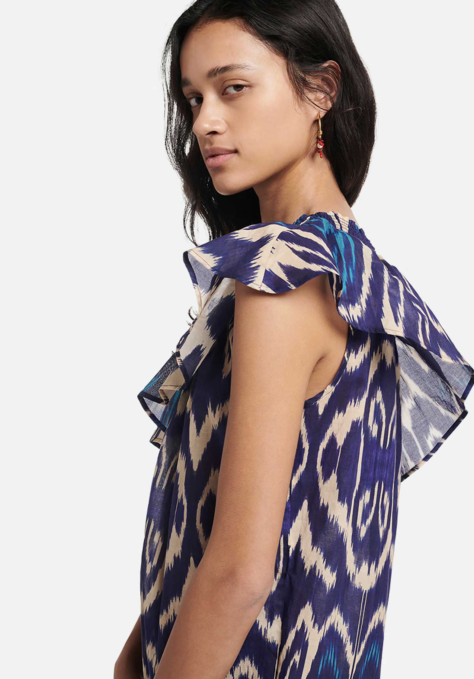 Dress 3eva93 V08052 Bleu-Multico