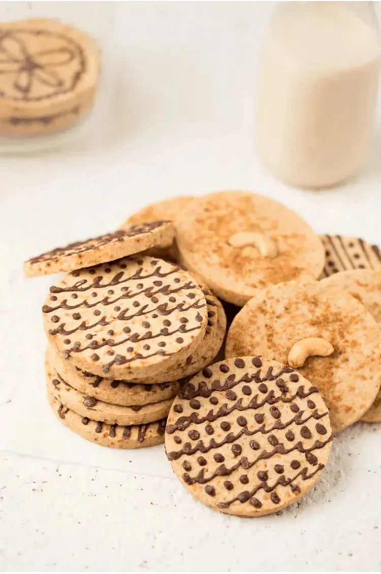 SpiceBox Organics Gluten Free Vegan Cookies w/Cacao Butter (Set of 10)