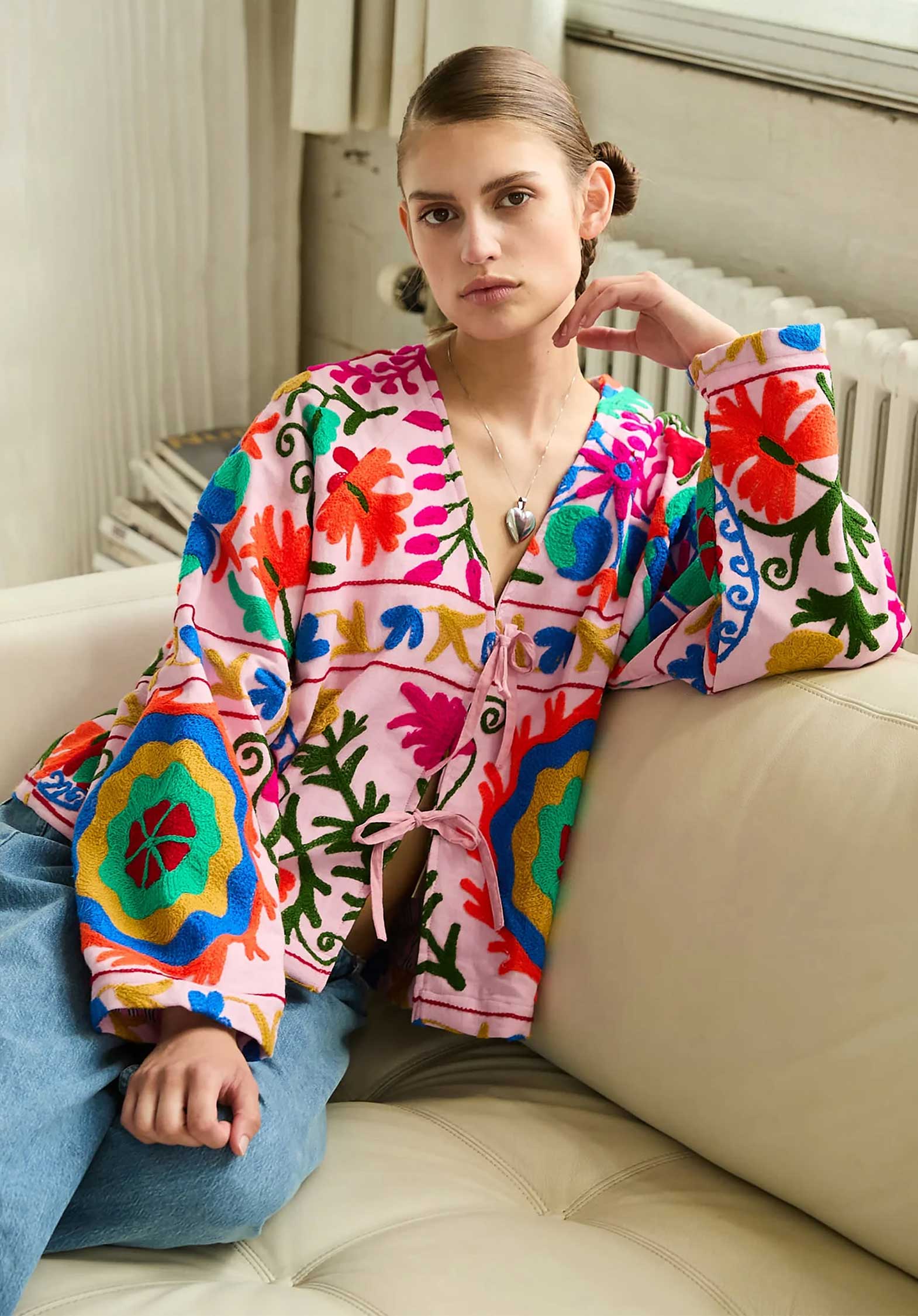 Jacket Se1438 Fie Jacket Rose-Suzani