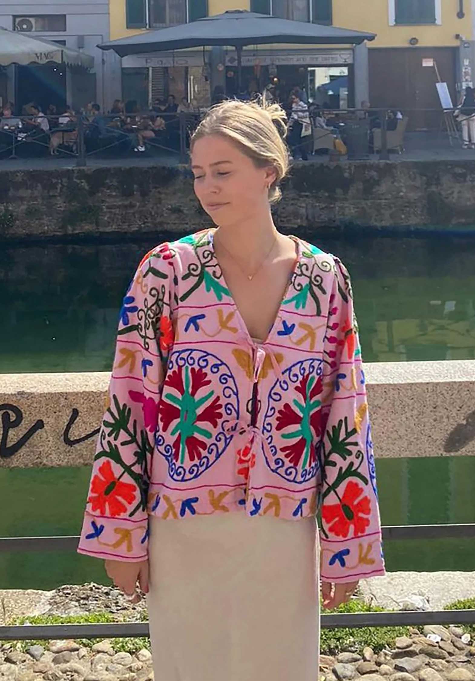 Jacket Se1438 Fie Jacket Rose-Suzani