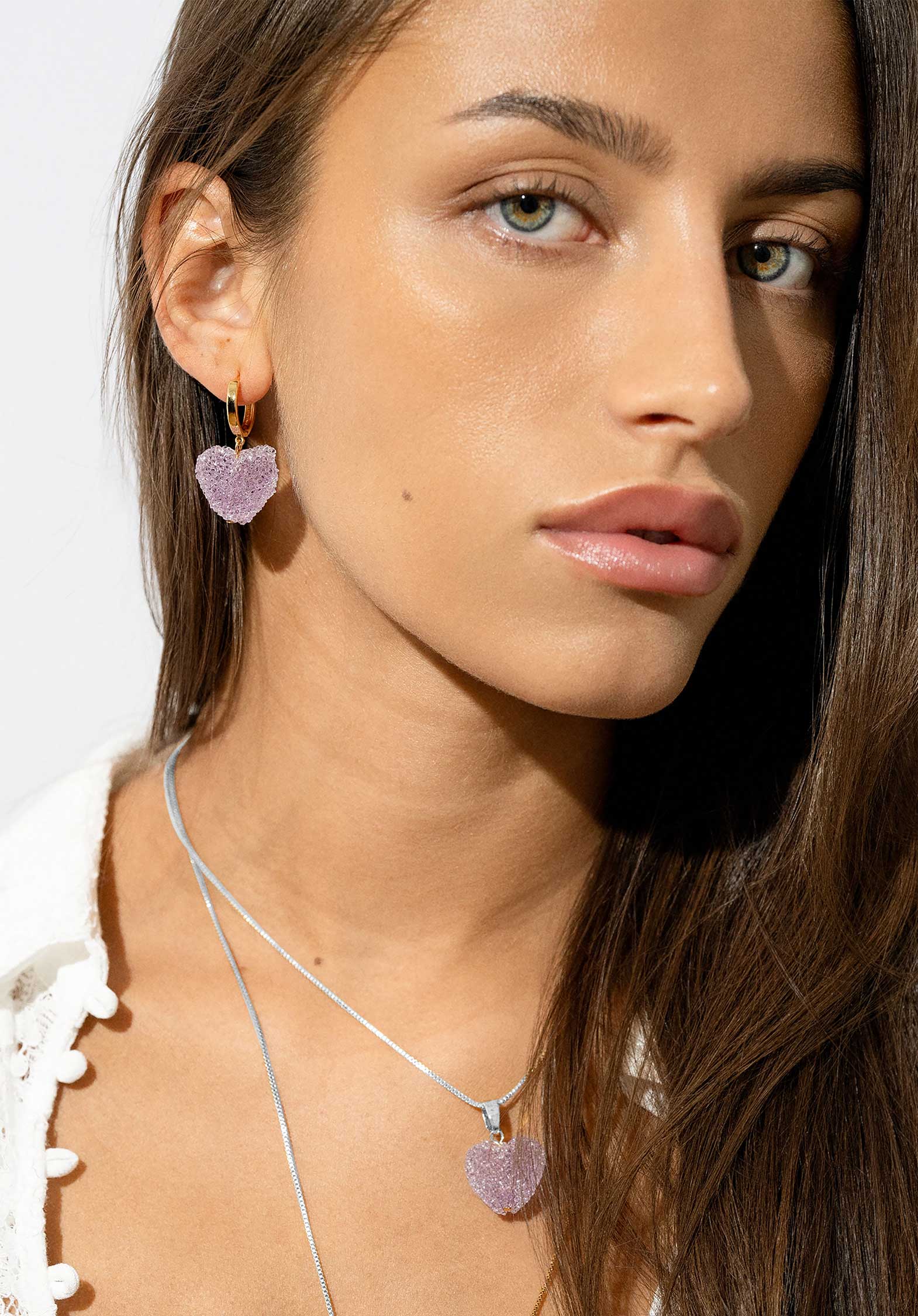 Necklace Jelly He Jelly Heart P Tuttifrutti-S