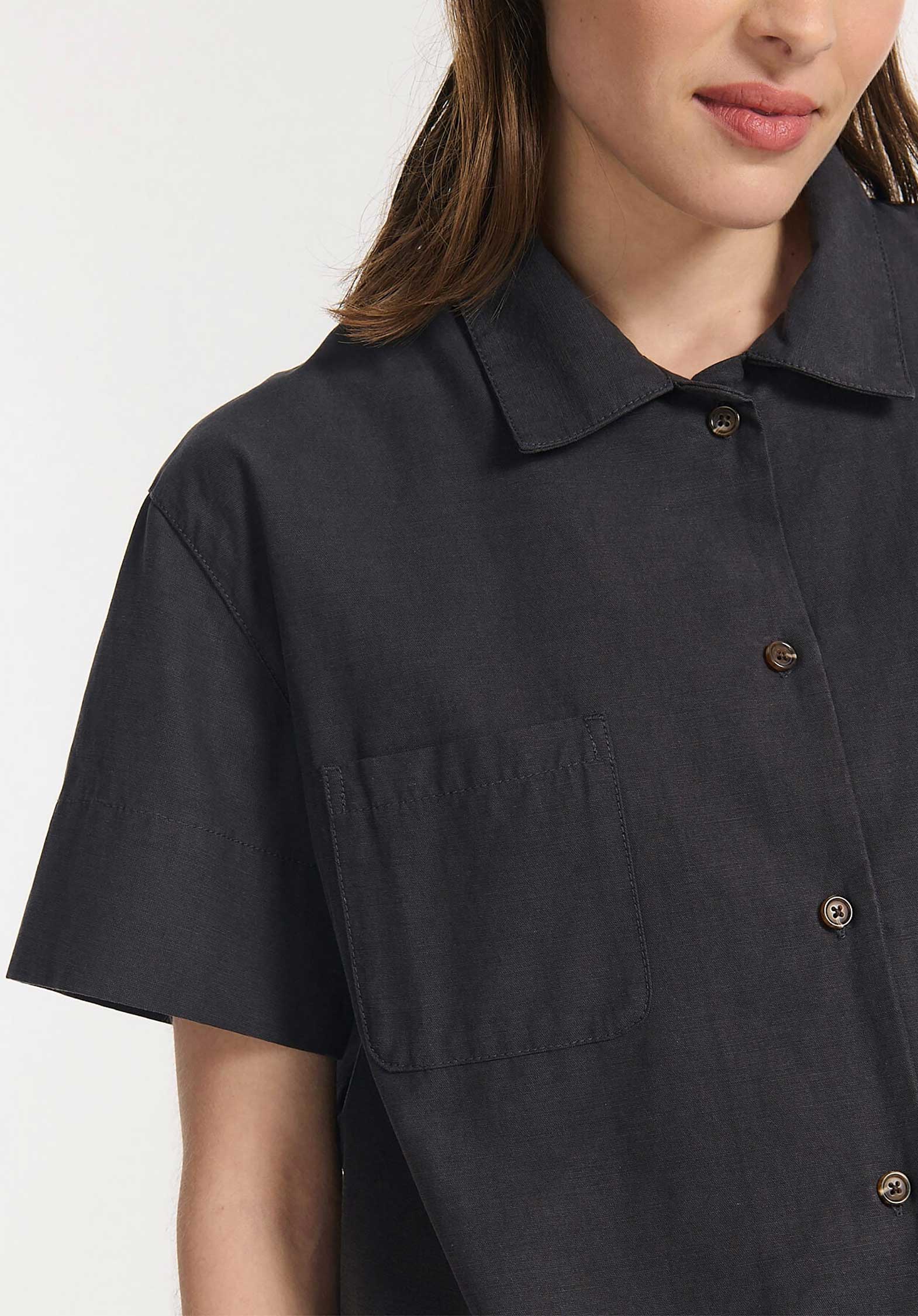 Shirt Po1394-251 Dover Canvas Carbone