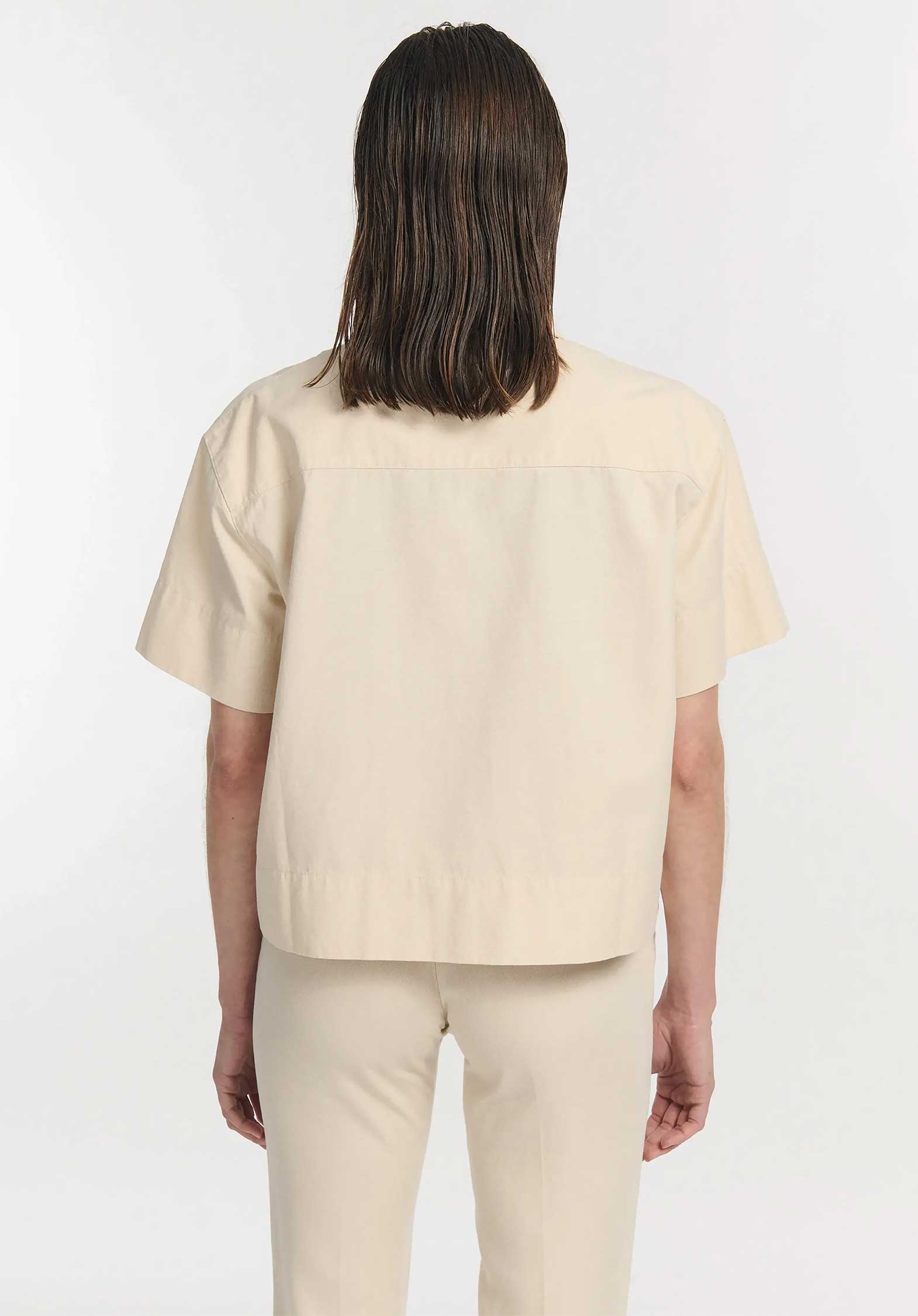 Shirt Po1394-251 Dover Canvas Ecume