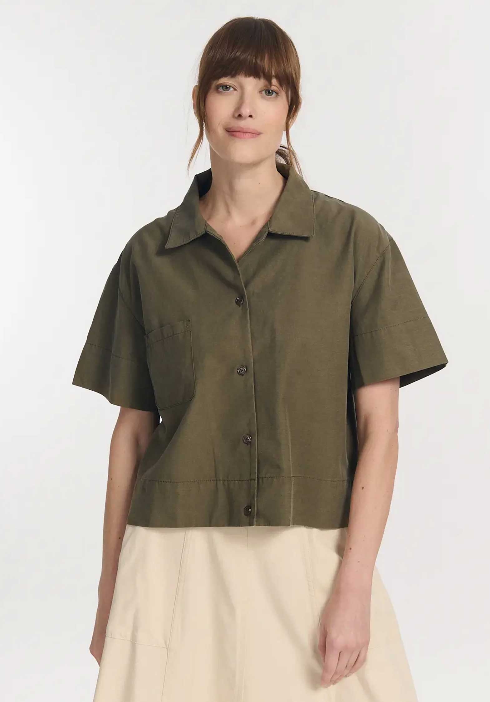 Shirt Po1394-251 Dover Canvas Khaki
