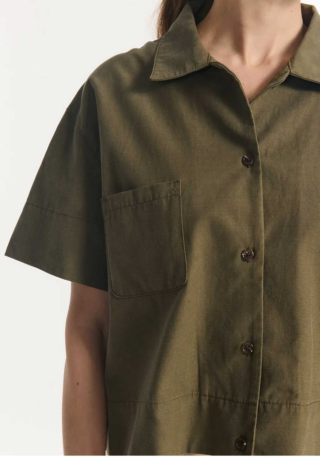 Shirt Po1394-251 Dover Canvas Khaki
