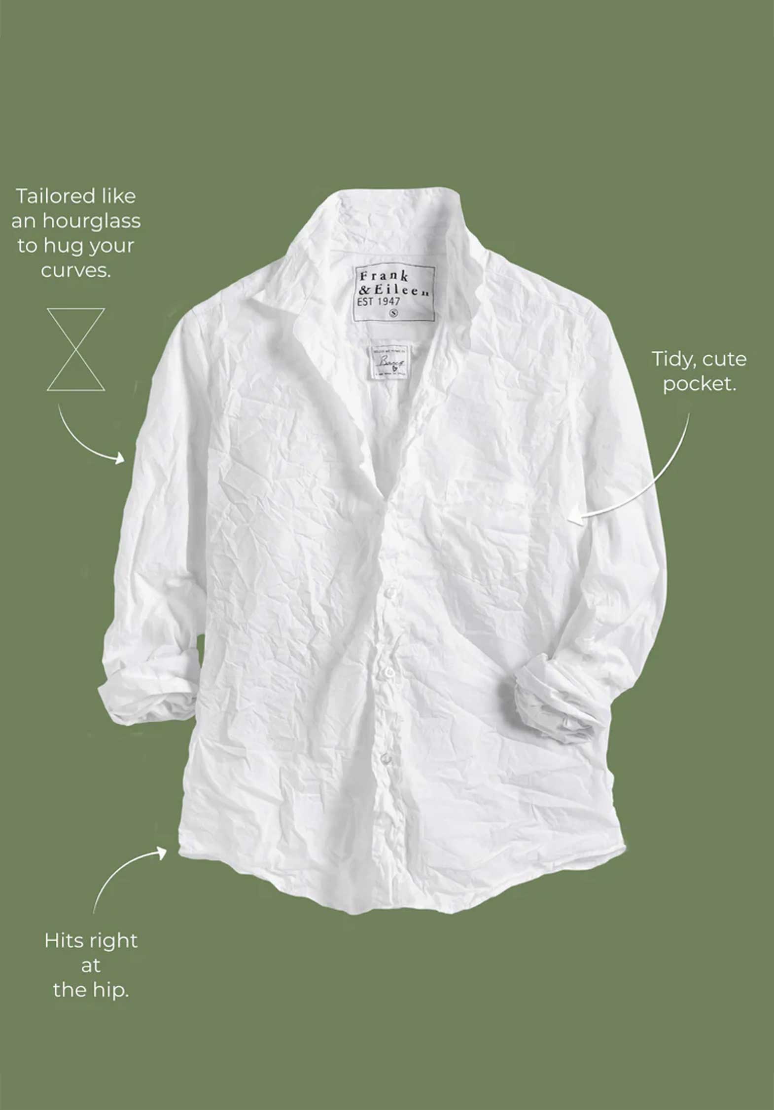 Shirt Barry C Barry Classic Wh Classic-White-Poplin
