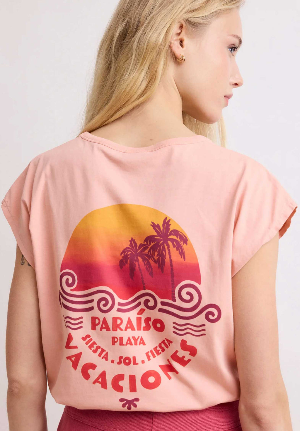 Tshirt Bdql510 Teraiso Bdql510 02-Peach
