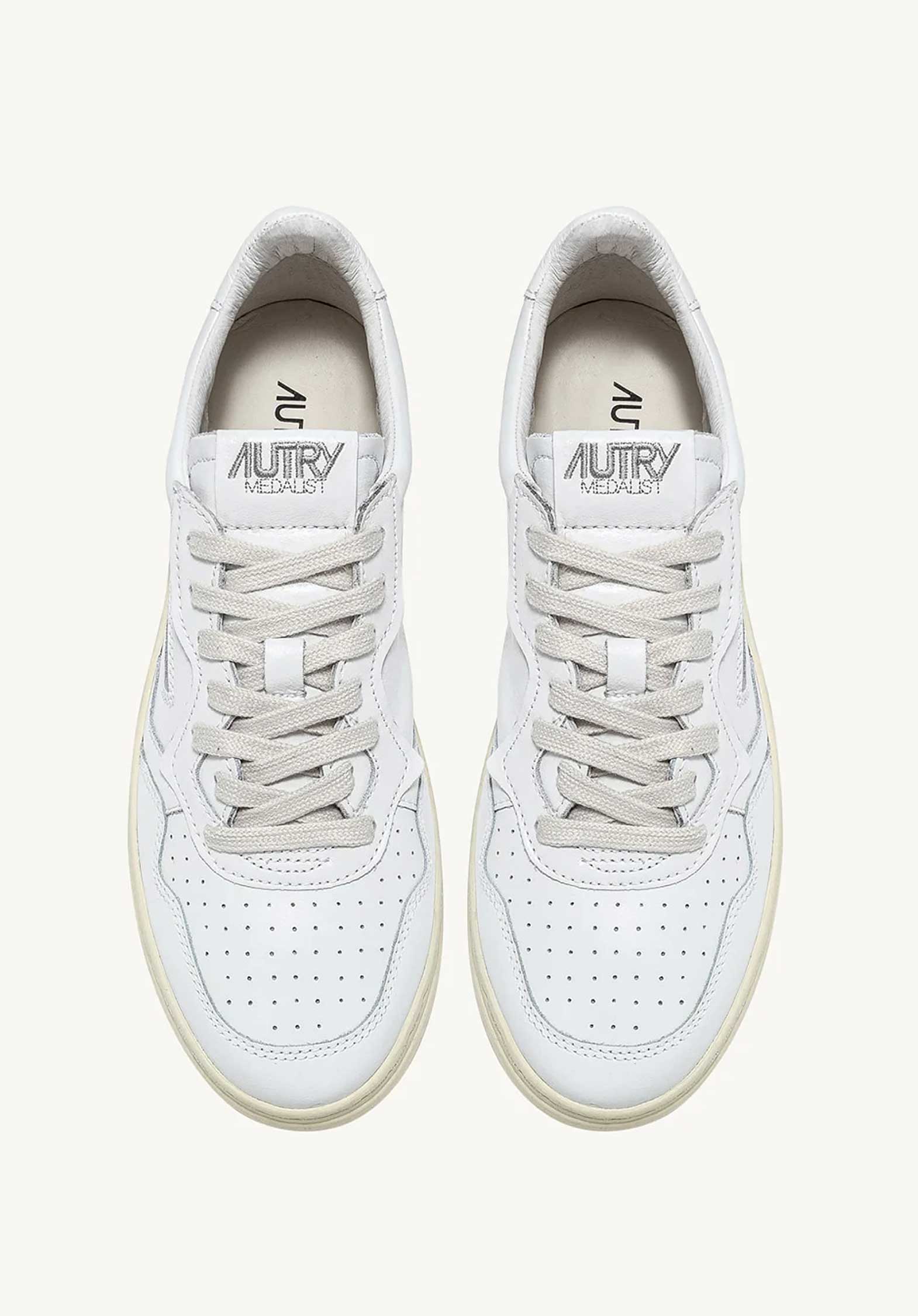 Sneaker Aulw Ll15 Medalist Low Ll White-White