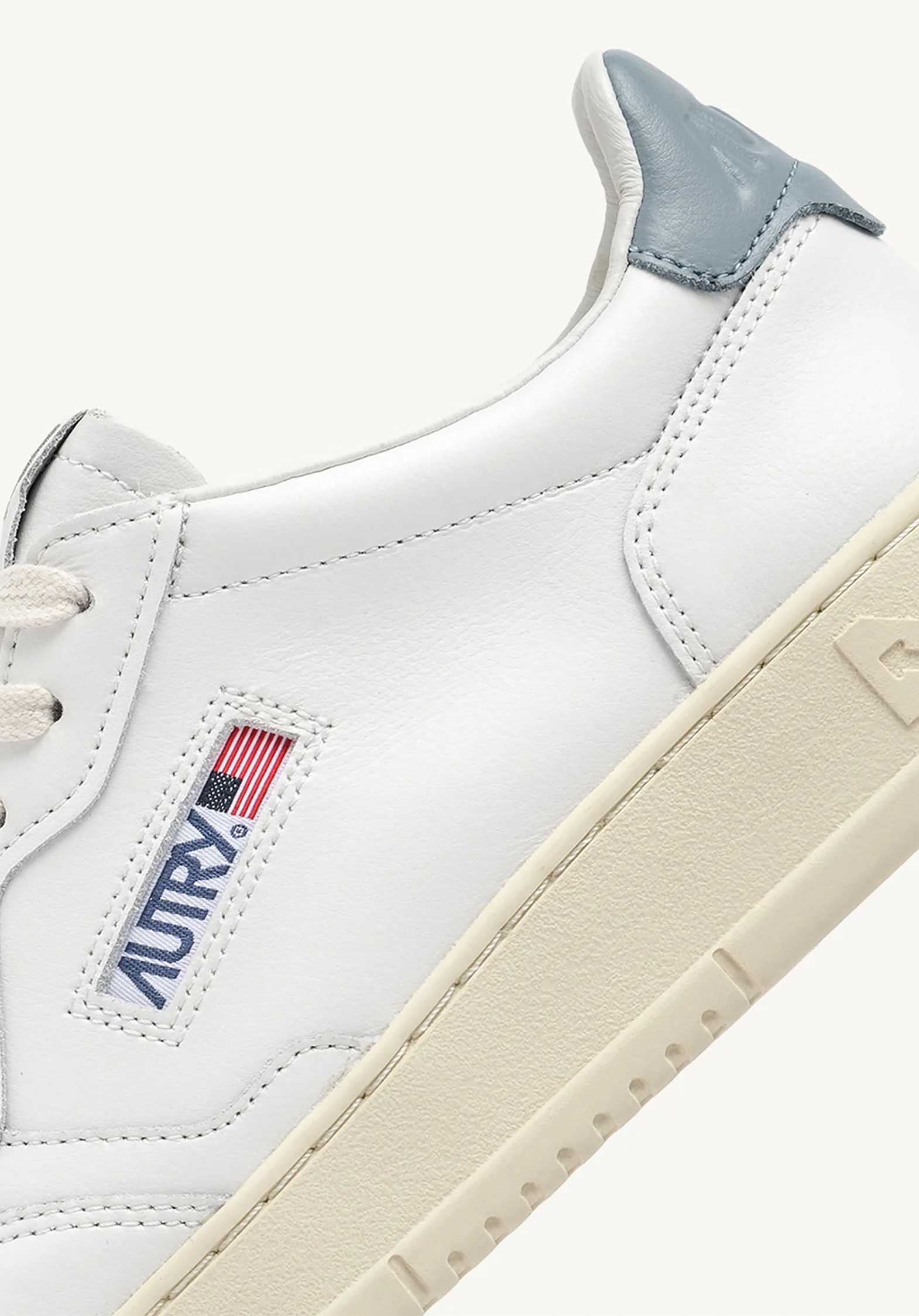Sneaker Aulw Ll15 Medalist Low Ll White-Silver-Blue