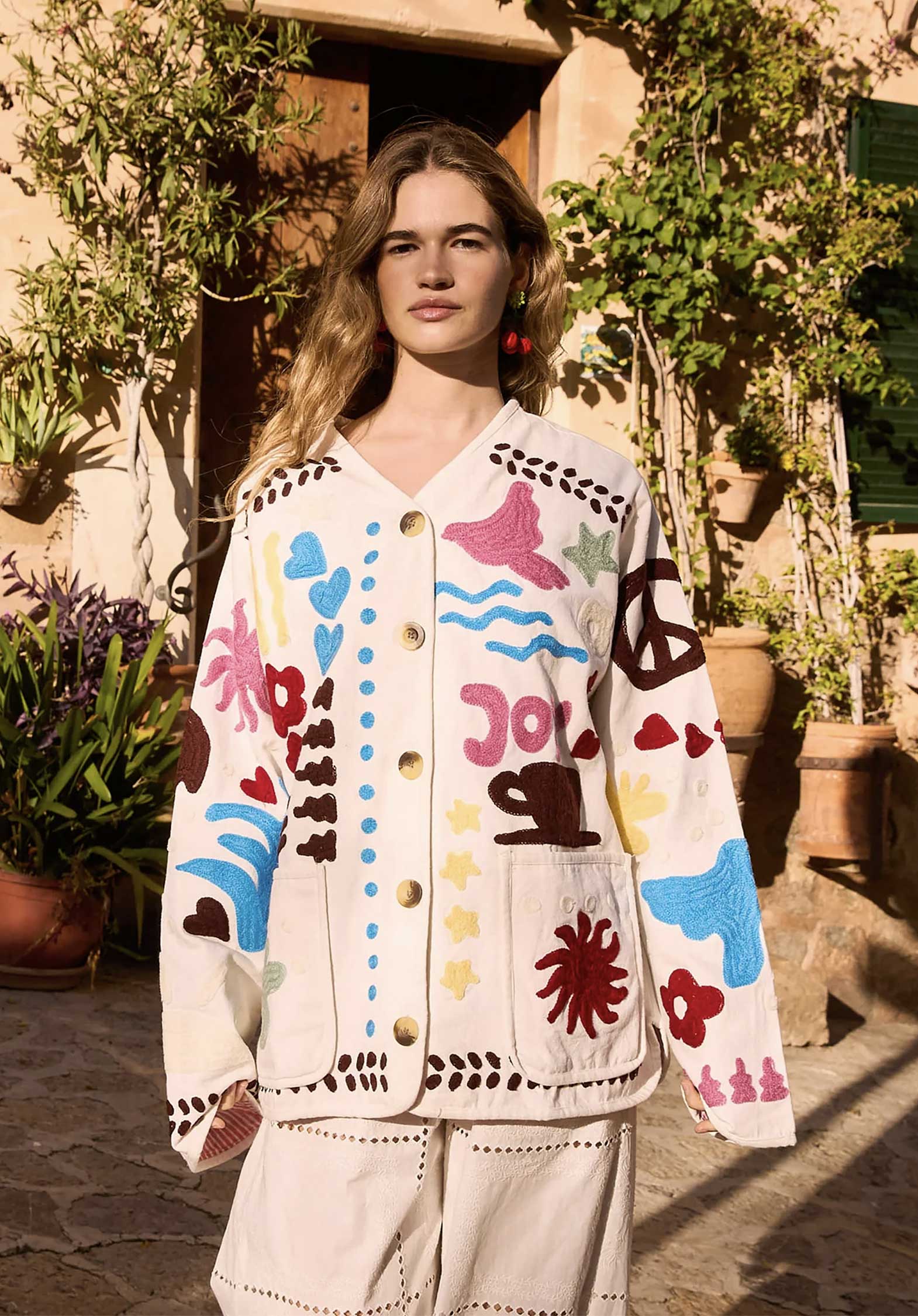 Jacket Se 1589 Maggie Suzani Swan-Peace