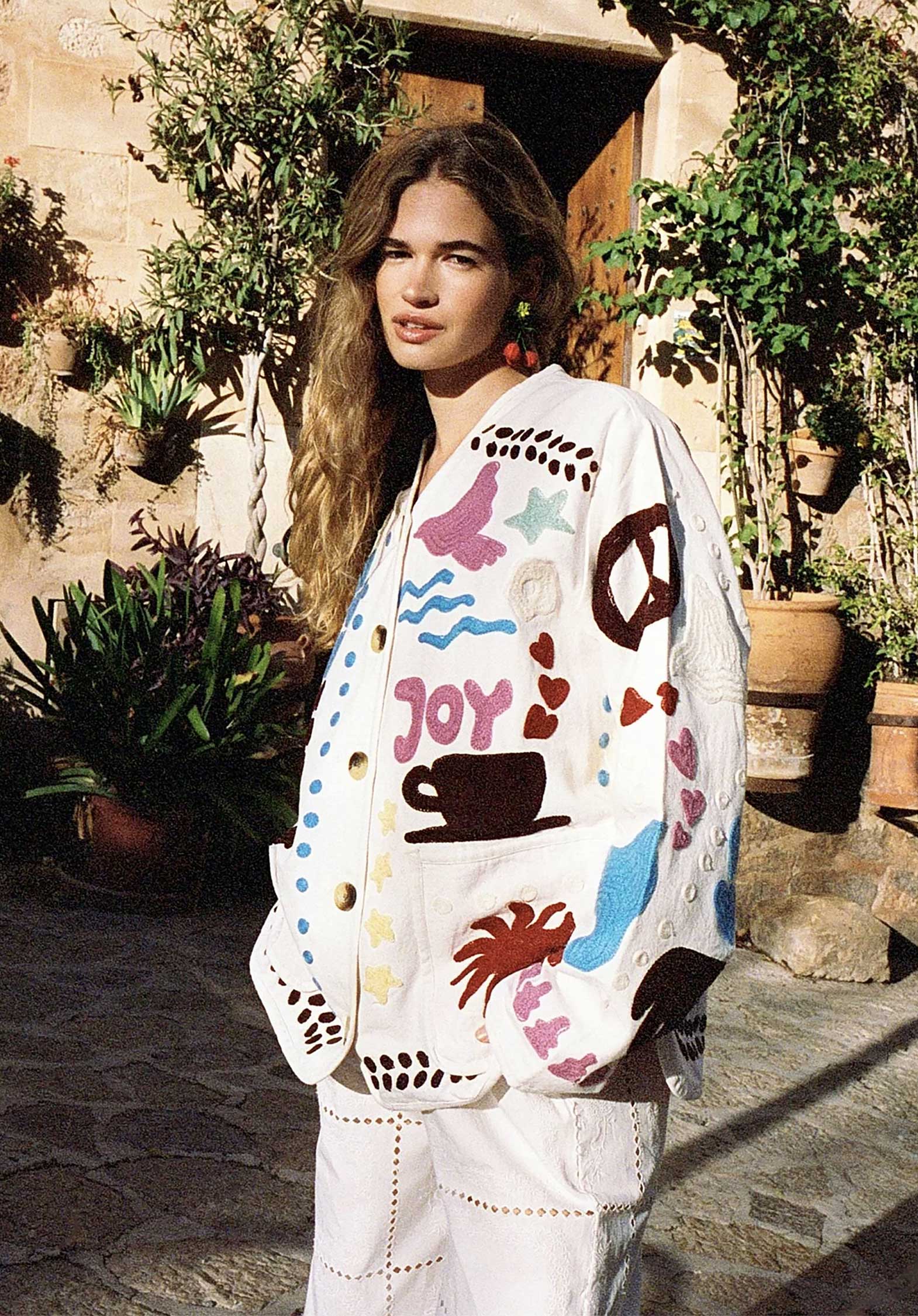 Jacket Se 1589 Maggie Suzani Swan-Peace