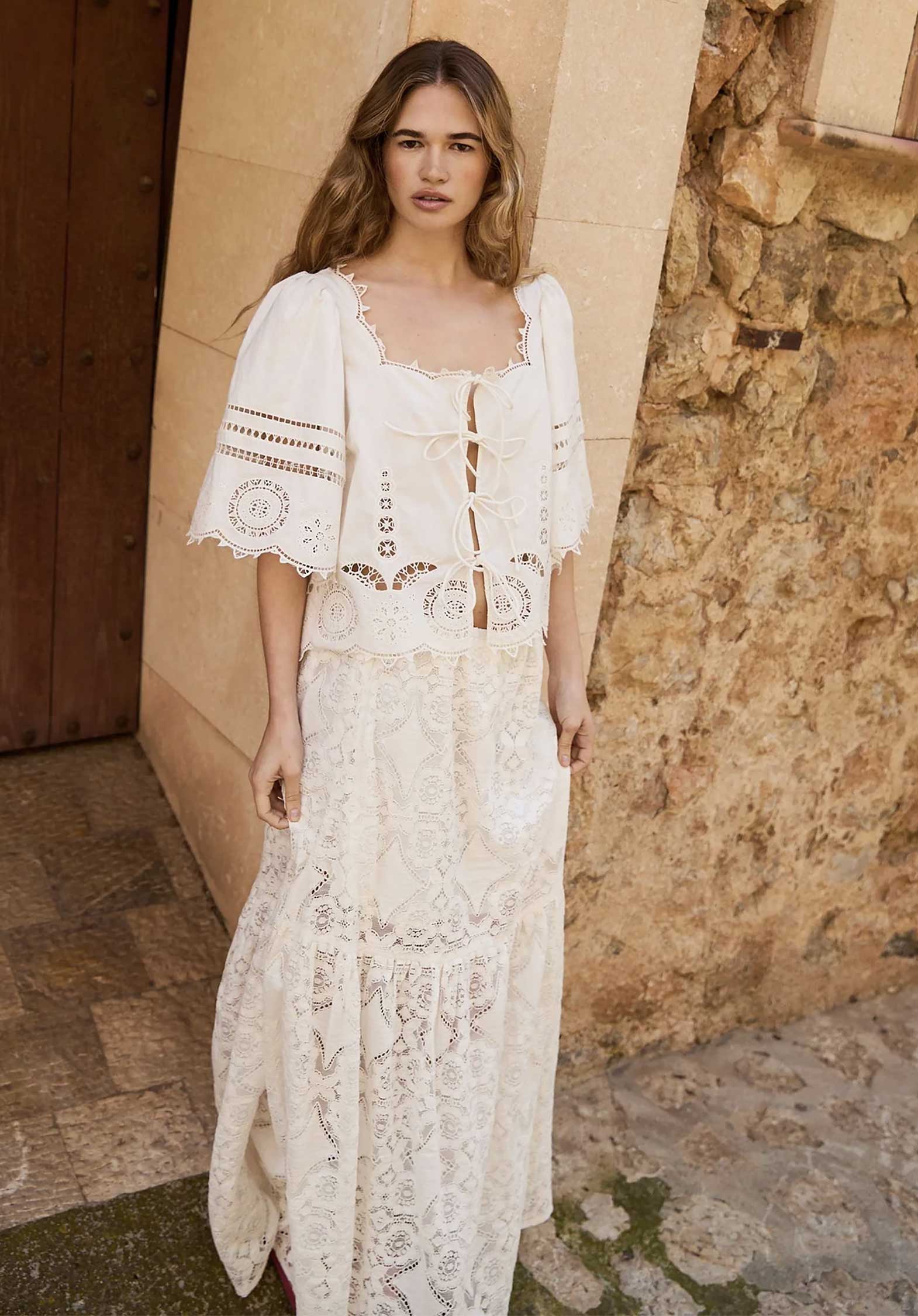 Blouse Se1565 Anja Top White