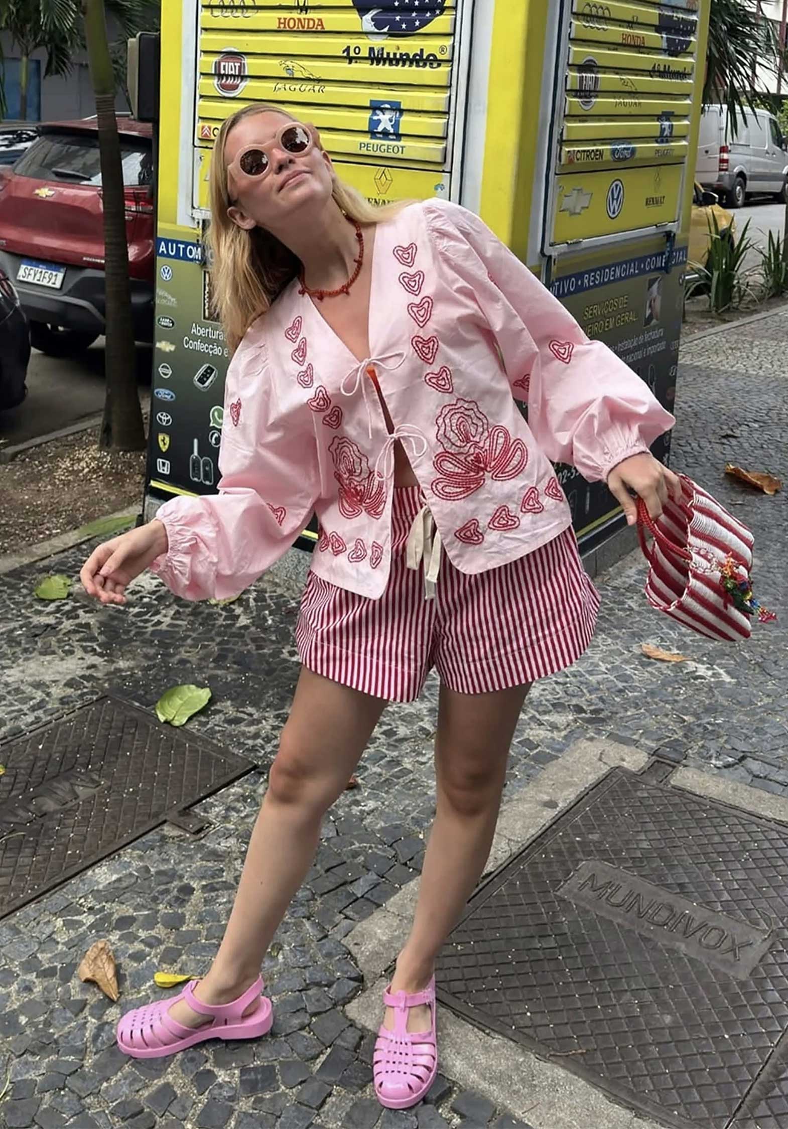 Blouse Se1446 Maude Top Cherry-Blossom