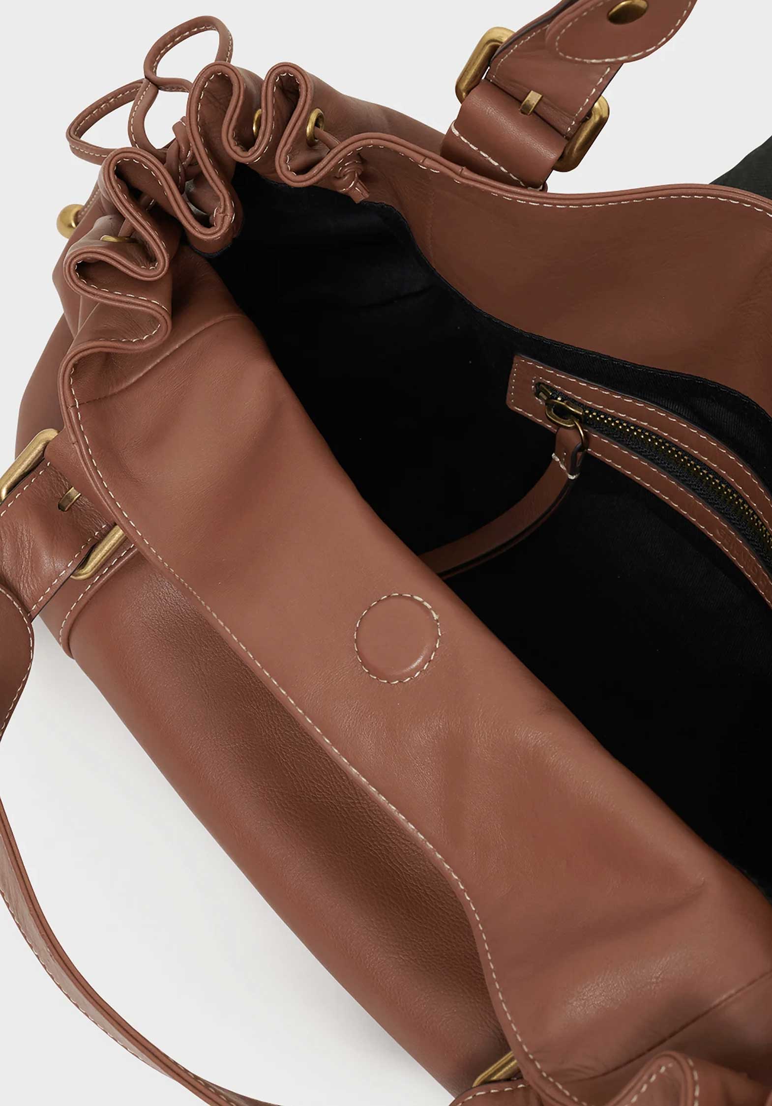 Shoulder Bag Dbs0 24h Tan