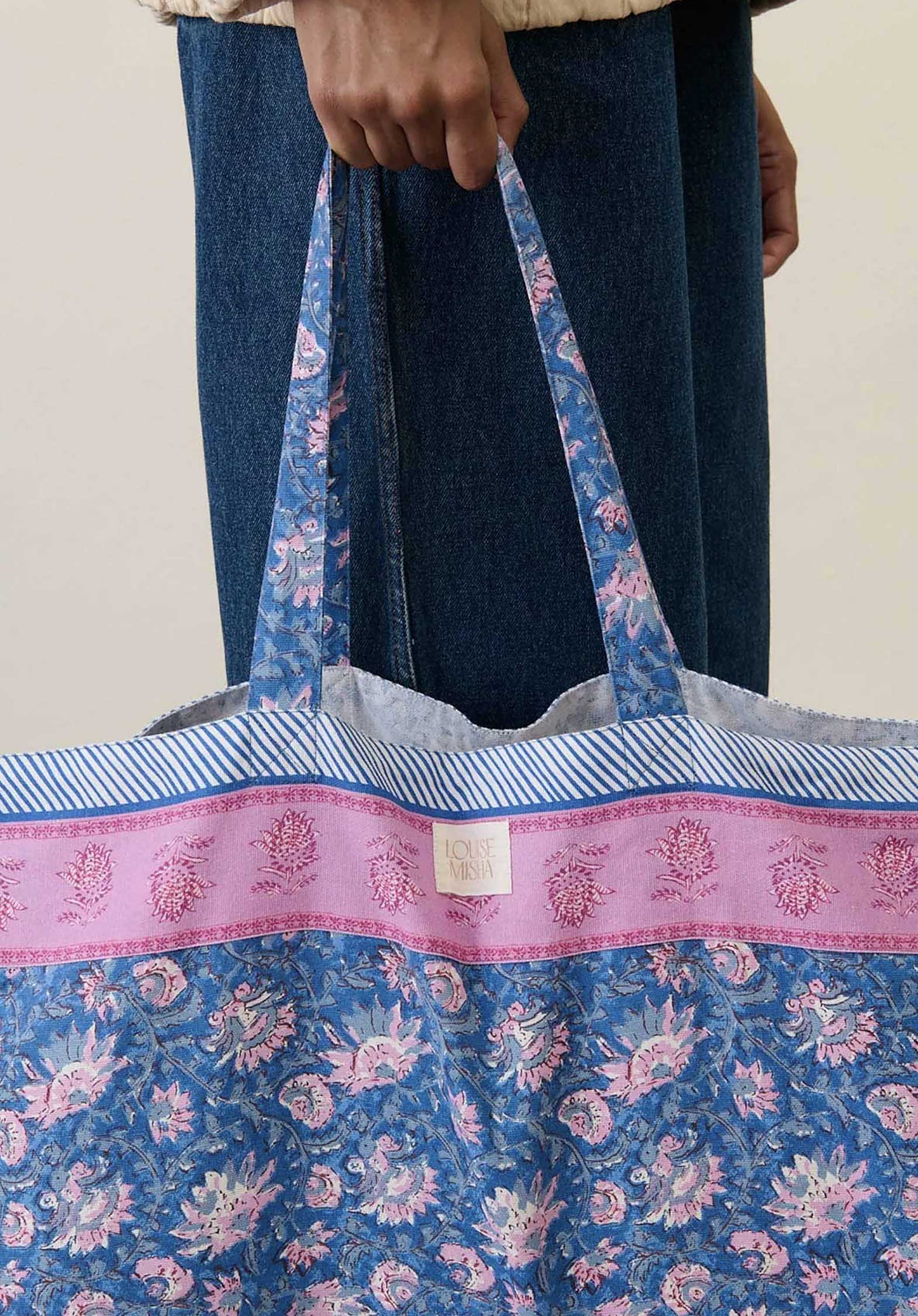 Tote Bag T0201 Beverly Blue-Capri-Cove