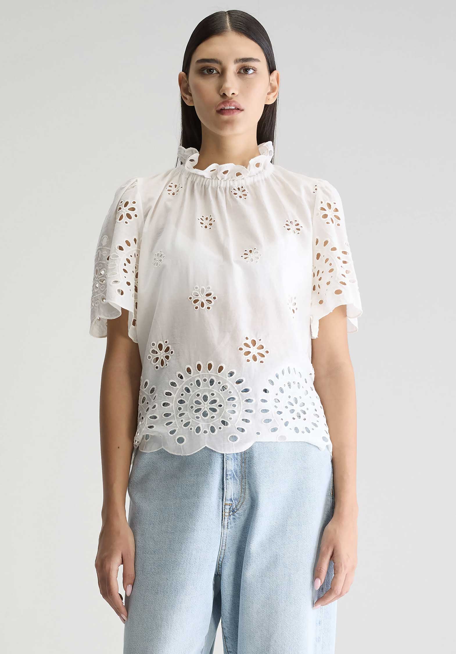 Blouse Bw251417 P180 Darlene P1807 White